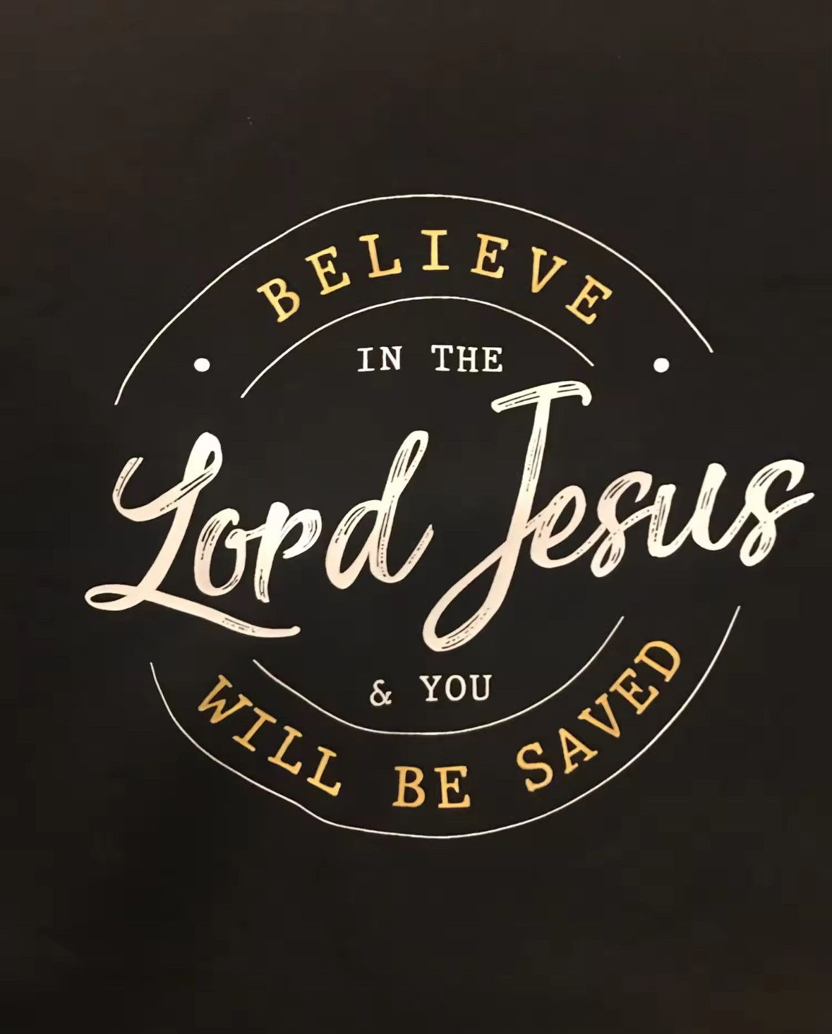 Other Streetwear Y2K Christian Believe Lord Jesus Print T-Shirt Size US L / EU 52-54 / 3 - 2 Thumbnail