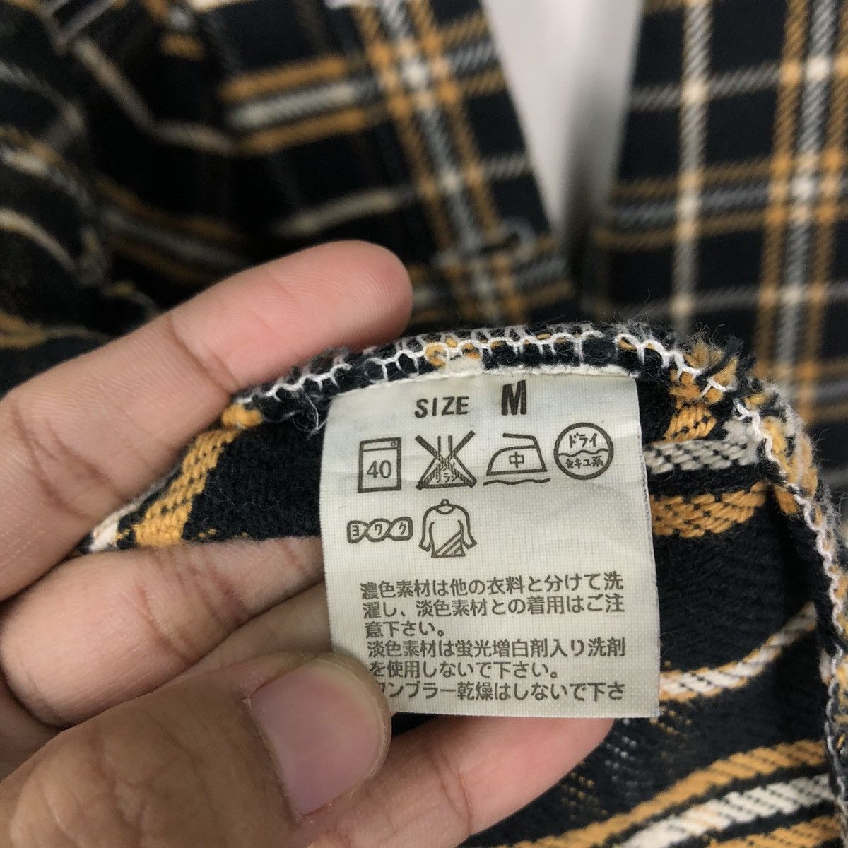 Japanese Brand 🔥Vintage Levi’s Red Tab Long Jacket Tartan Design Check Size US M / EU 48-50 / 2 - 18 Thumbnail
