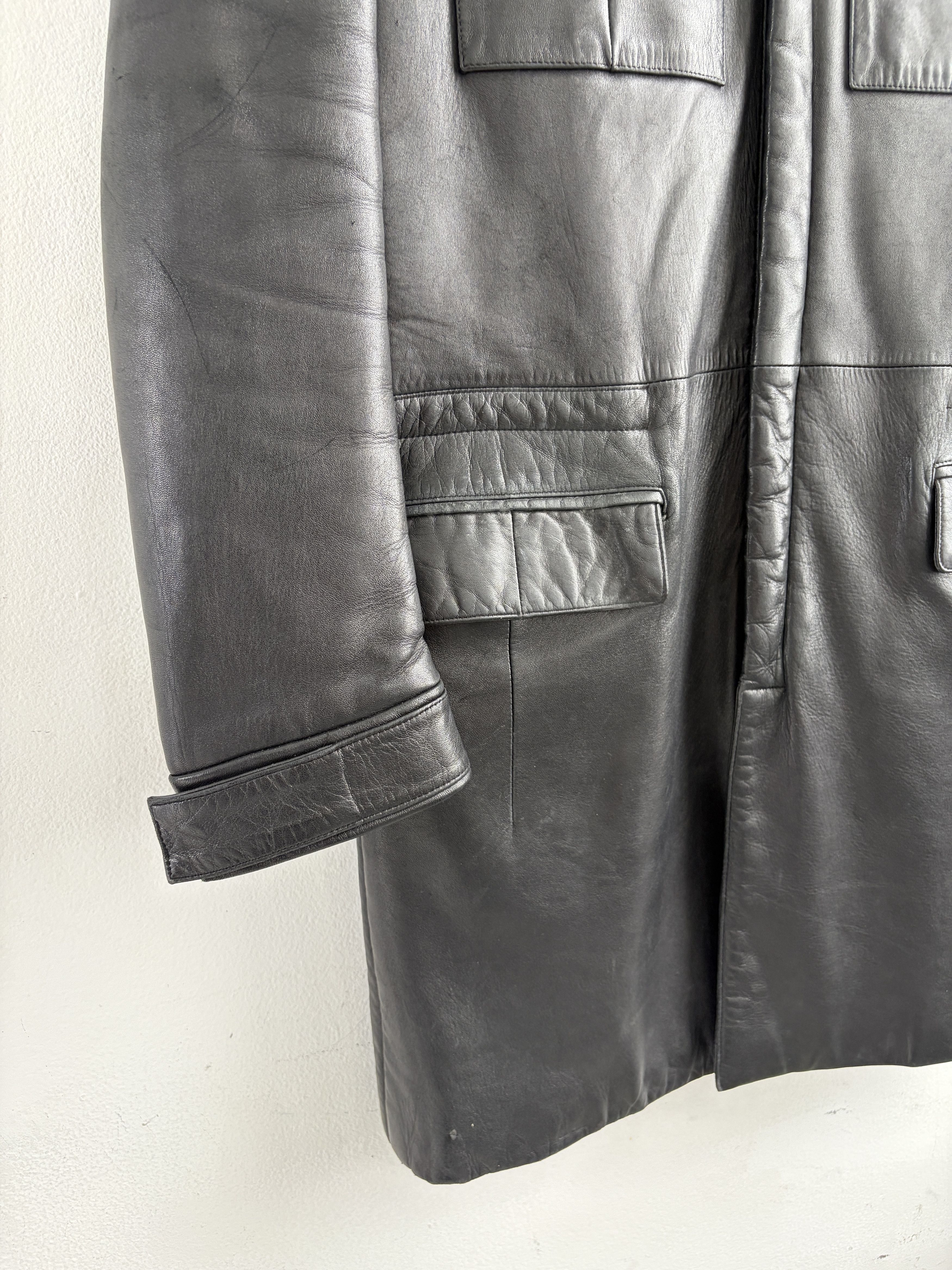 Dior Dior Homme Hedi Slimane Leather M65 Trench, 48 Size US M / EU 48-50 / 2 - 3 Thumbnail