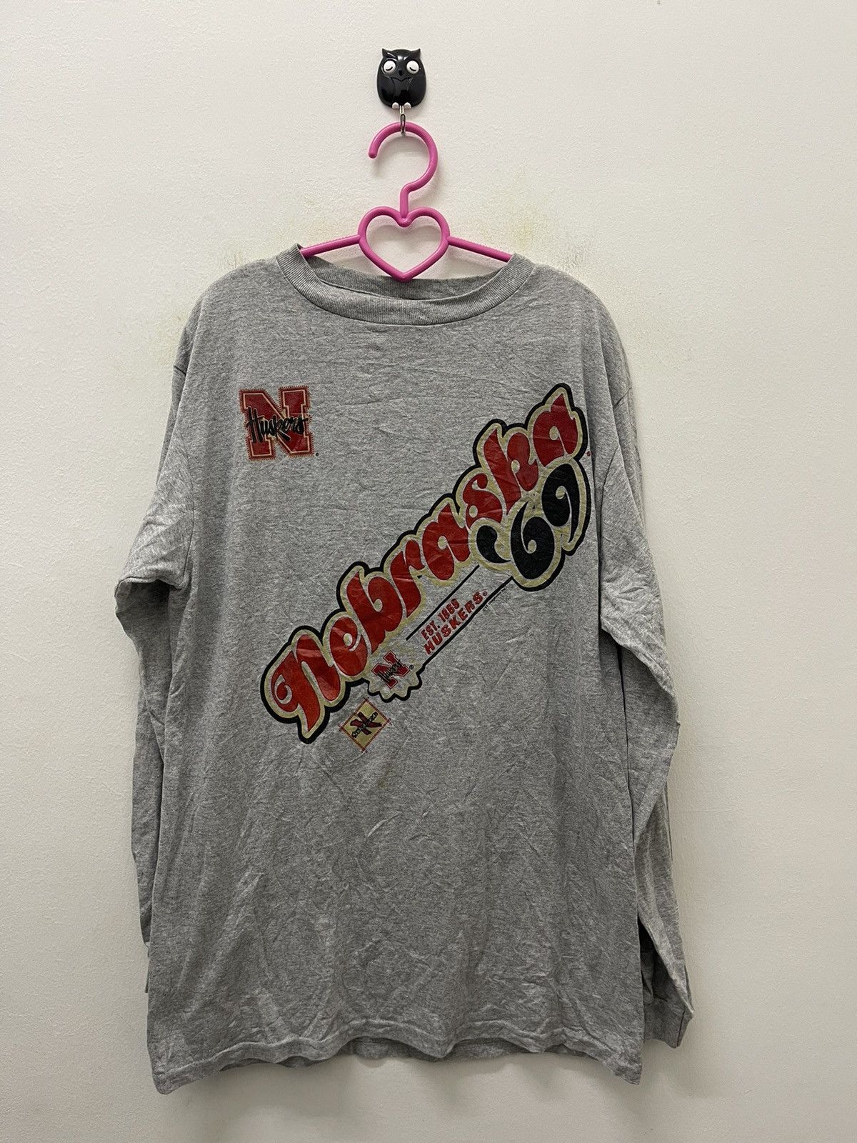 NCAA Rare Vintage NEBRASKA HUSKERS 69 NCAA Size US XL / EU 56 / 4 - 1 Thumbnail