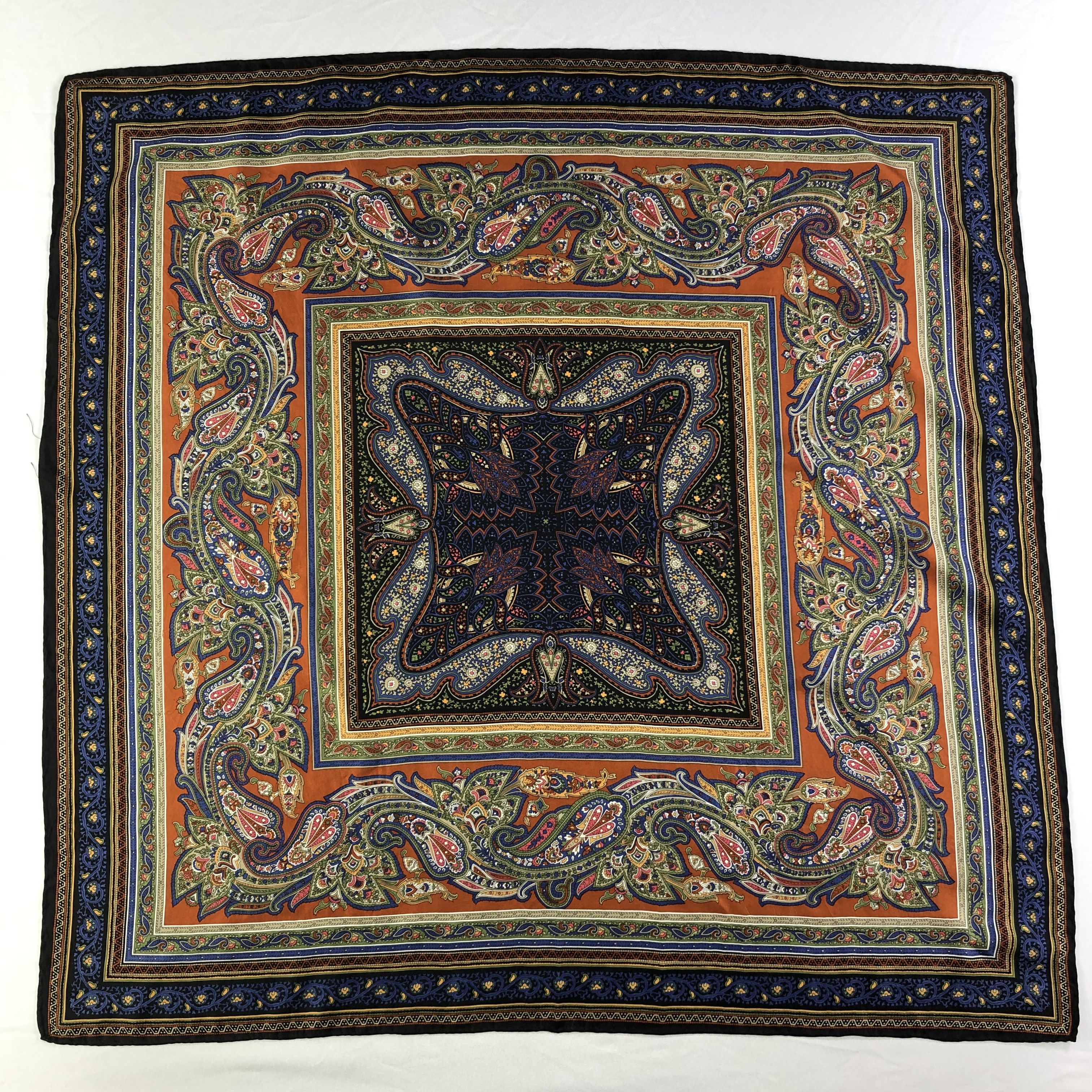 Vintage Vintage Silk Scarf Size ONE SIZE - 2 Thumbnail