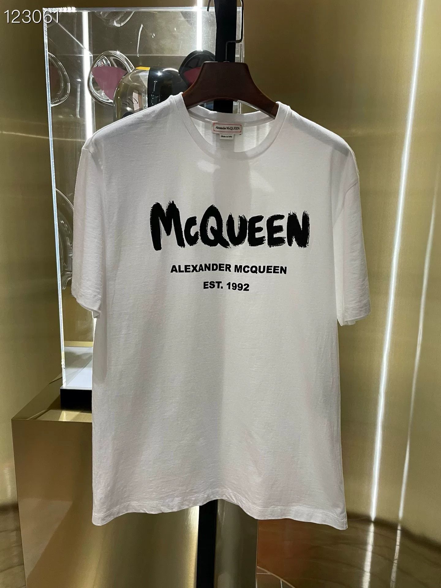 Alexander McQueen Alexander McQueen Graffiti Short-Sleeve T-shirt Size US M / EU 48-50 / 2 - 1 Thumbnail