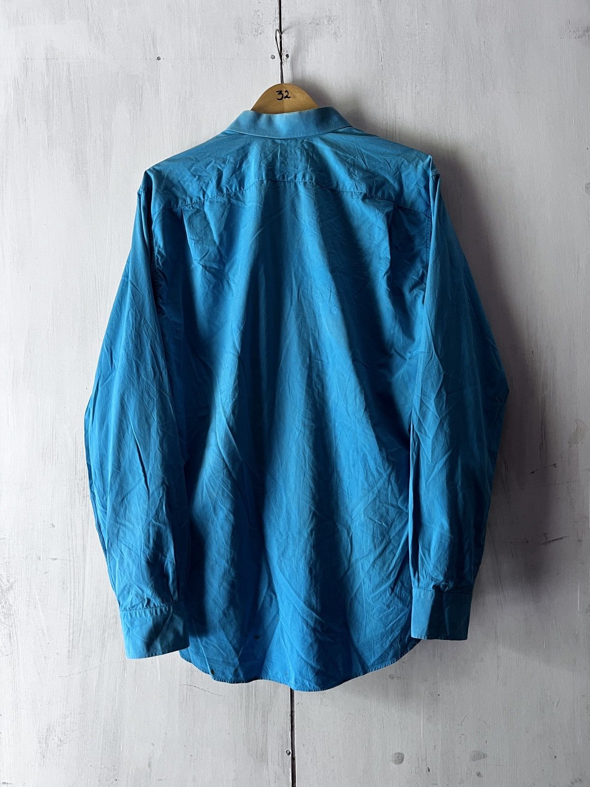 Hermes Vintage Hermes button shirt Size US L / EU 52-54 / 3 - 2 Thumbnail