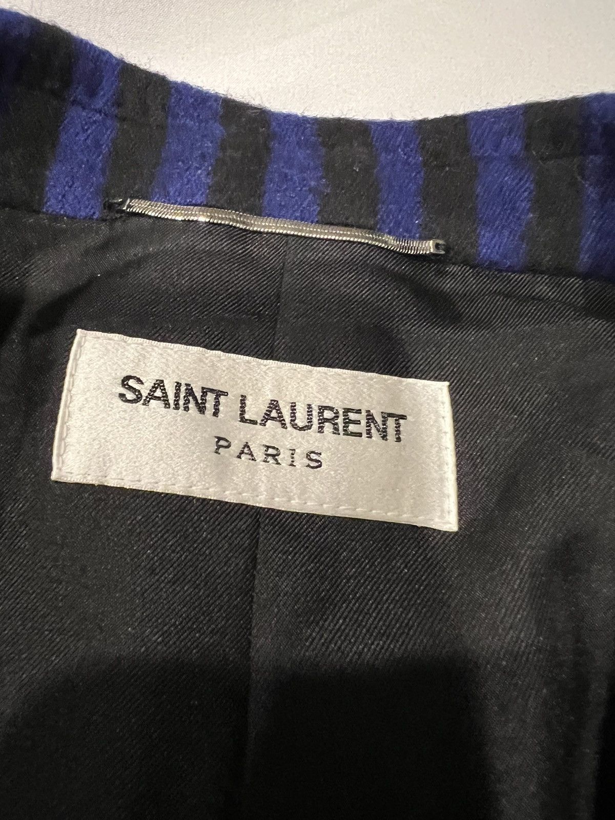 Saint Laurent Paris Saint Laurent men’s striped blazer. 52/42. $2990 Size 42R - 3 Thumbnail