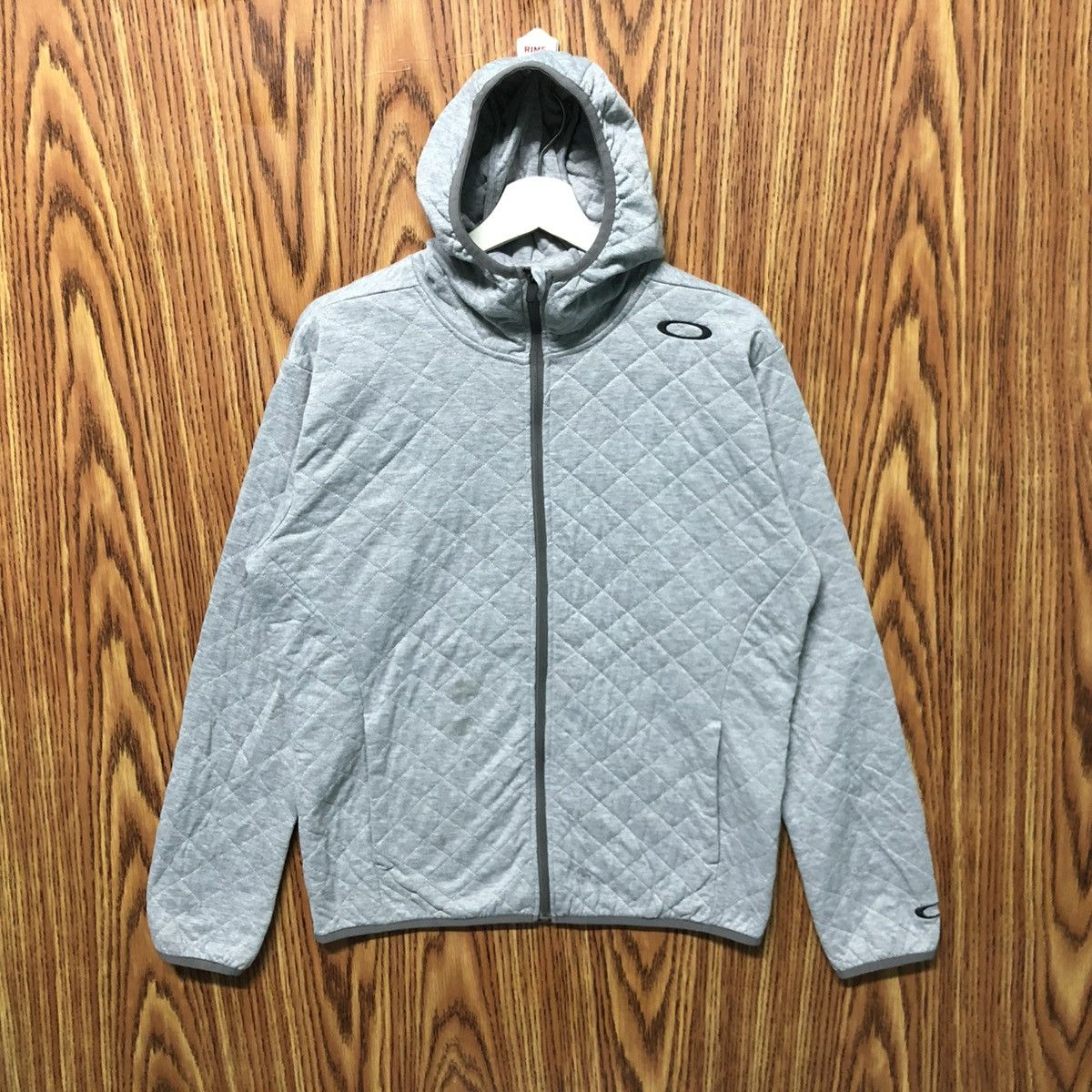 Oakley Vintage Oakley Hoodie Zip up Sweatshirt Size US L / EU 52-54 / 3 - 1 Thumbnail