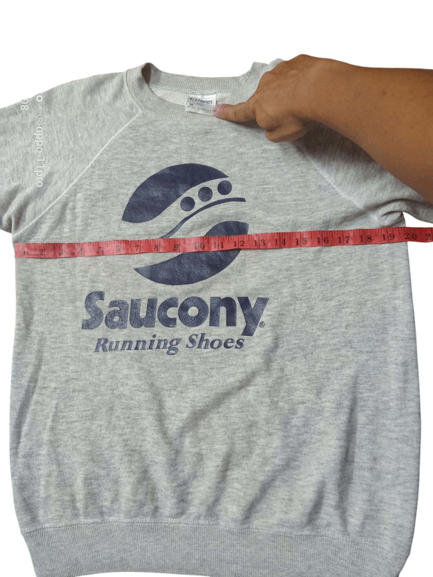 Saucony 🌟Saucony 80s Vintage Running Shoe Sweatshirt 🌟 Size US M / EU 48-50 / 2 - 2 Thumbnail