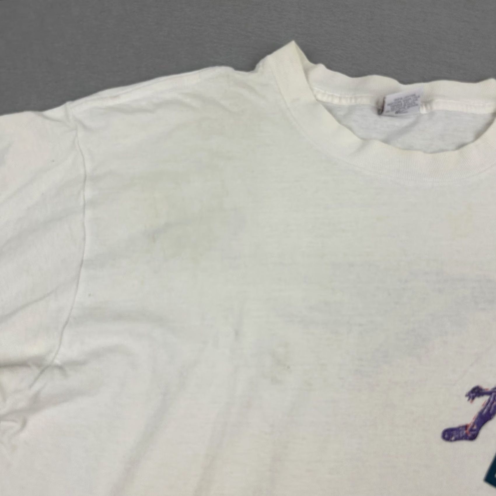 Nike Vintage Nike Shirt XL Men White Flight USA Tee Short Sleeve 80s Shirt Mens XL White USA Flight Nike Shirt Size US XL / EU 56 / 4 - 4 Thumbnail
