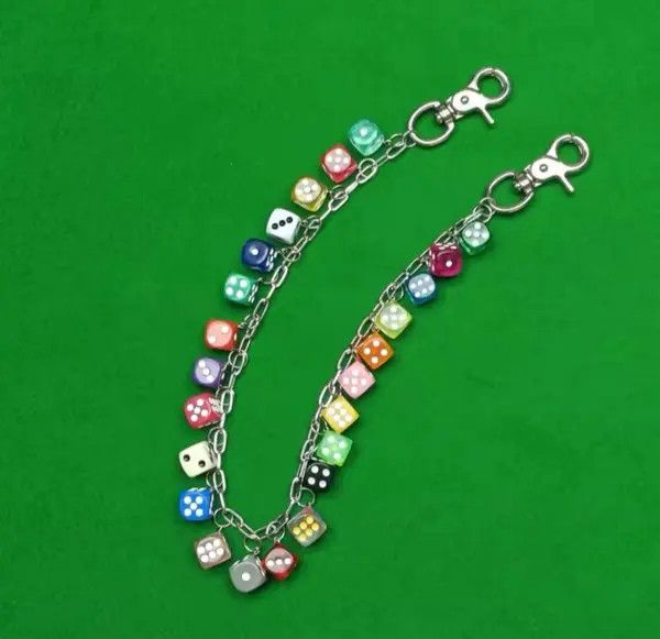 Jewelry Multi Dice Waist Pants Keychain Size ONE SIZE - 5 Thumbnail