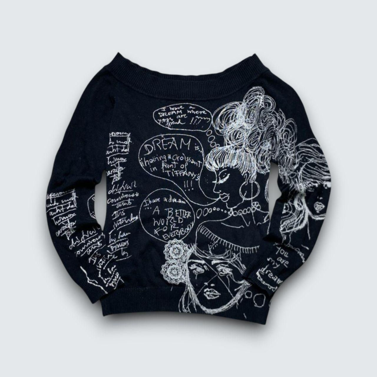Desigual 00s Desigual Graphic Sweater Size M / US 6-8 / IT 42-44 - 1 Thumbnail