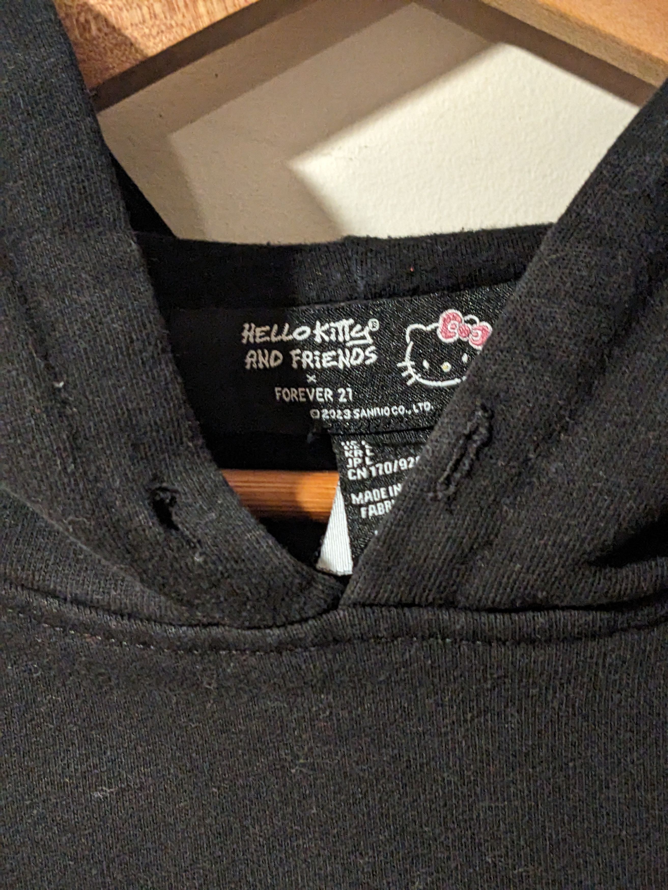 Forever 21 Hello Kitty and Friends x Forever 21 Woman's Large Hoodie Size US L / EU 52-54 / 3 - 7 Thumbnail