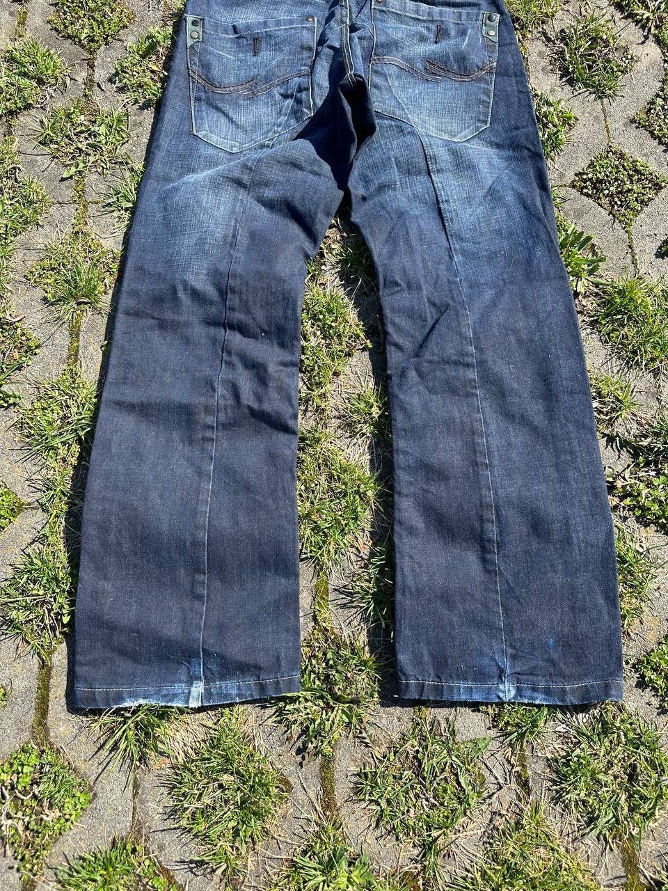 Japanese Brand Crazy Vintage Japan Y2K Flare Jeans Size US 32 / EU 48 - 7 Thumbnail