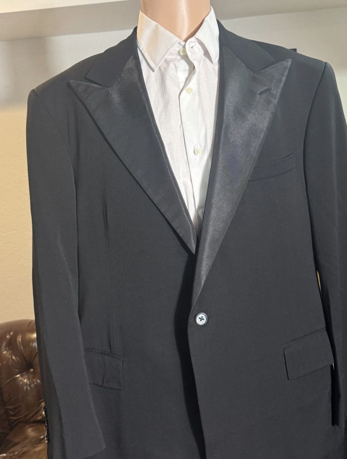 Ralph Lauren Purple Label Ralph Lauren Purple Label Peak Lapel Tuxedo Jacket 46R Size 46R - 1 Thumbnail