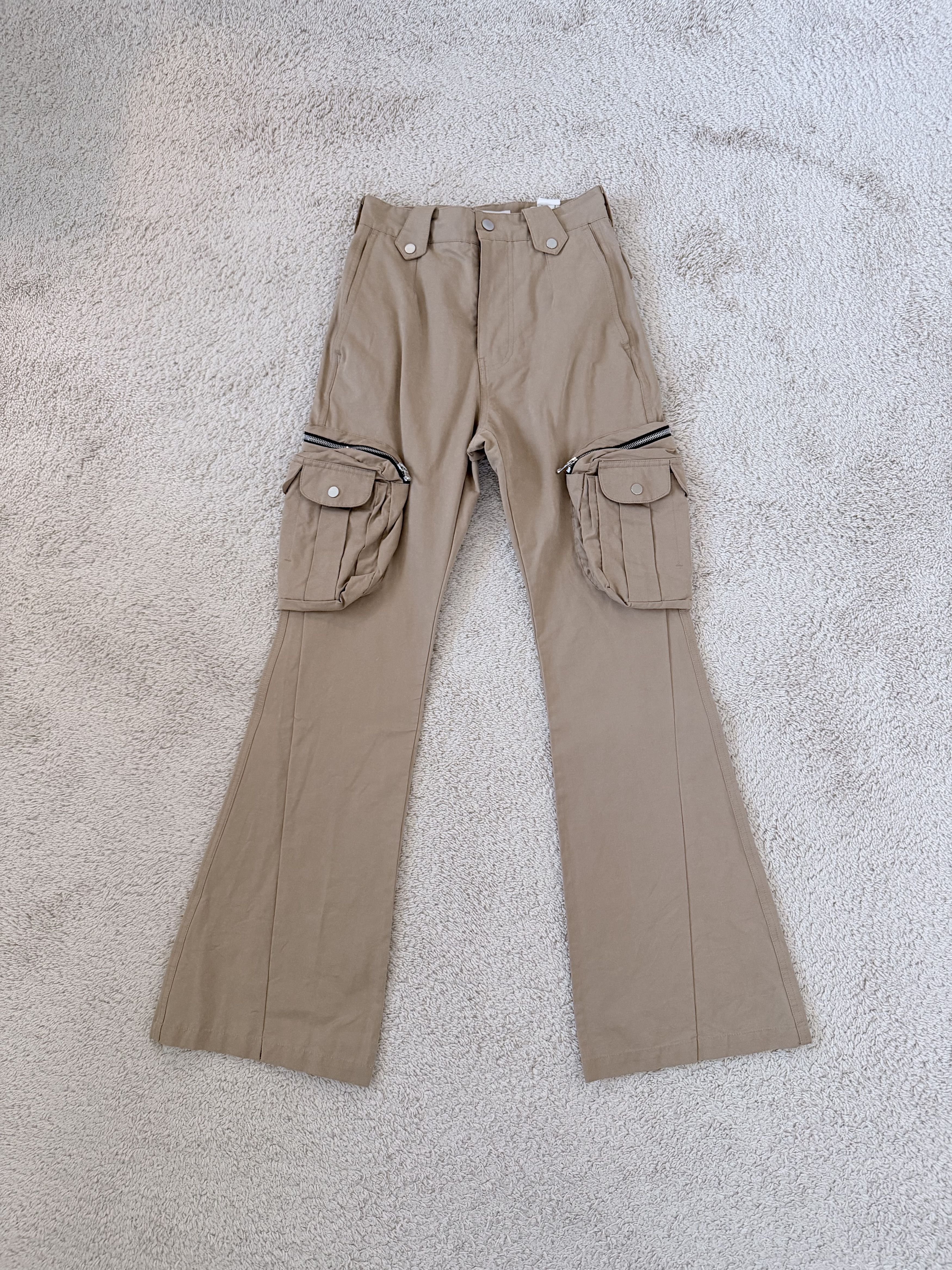 FFFPOSTALSERVICE FFFPOSTALSERVICE Flare Cargo Pants V2.0 Size US 28 / EU 44 - 1 Thumbnail