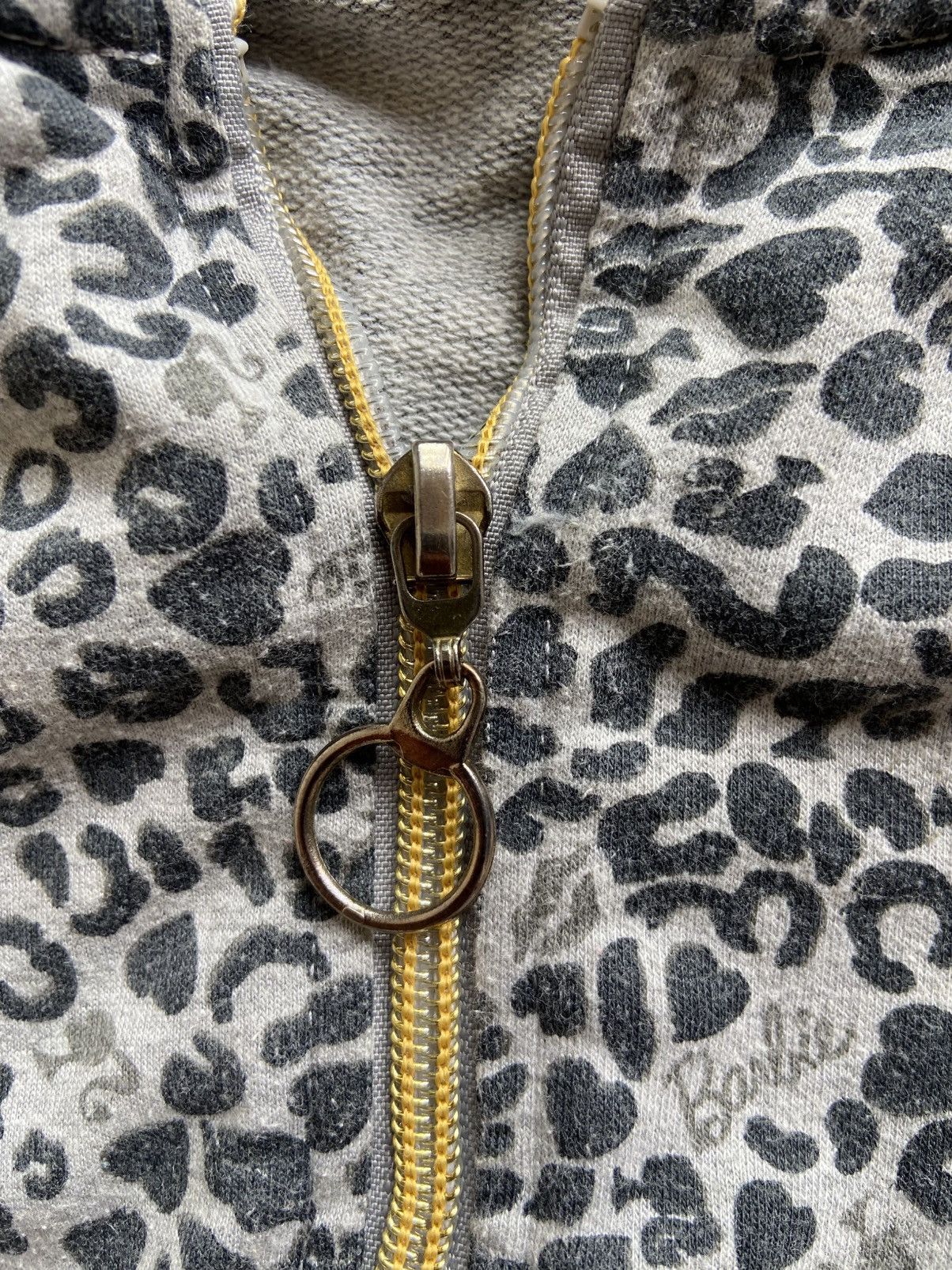 If Six Was Nine × Le Grande Bleu (L.G.B.) Barbie Leopard Pattern Tshirt Hoodie Size M / US 6-8 / IT 42-44 - 4 Thumbnail
