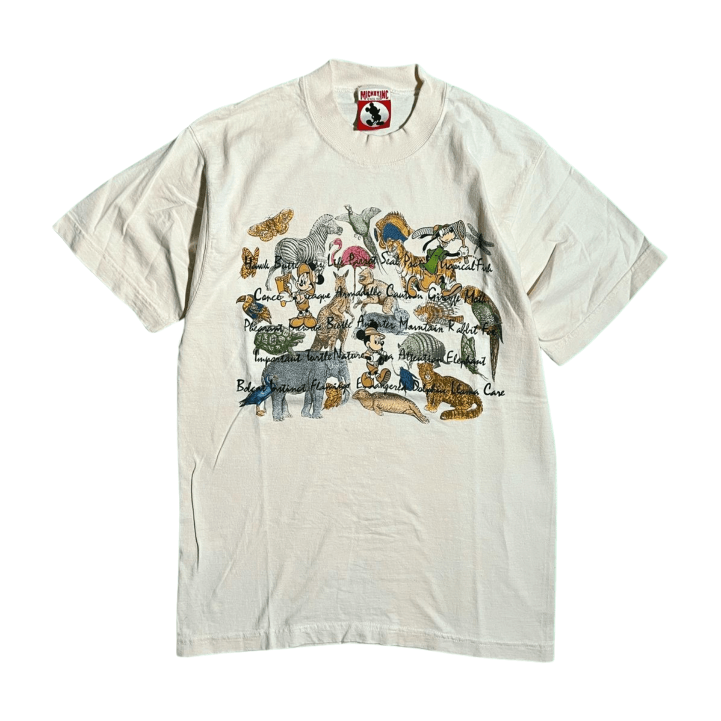Disney Vintage Mickey & Friends Safari Tee – Disney 90s Size US M / EU 48-50 / 2 - 1 Thumbnail