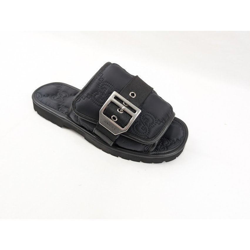 Gucci o1rshd1 Cubic Rubber Slides in Black Size US 8.5 / EU 41-42 - 2 Thumbnail
