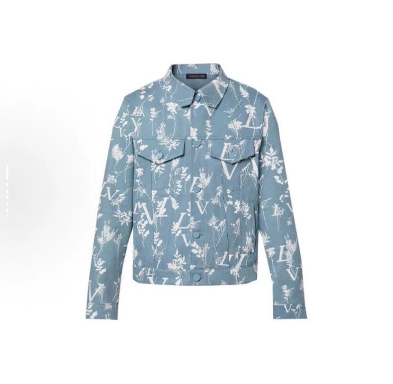 Louis Vuitton Louis Vuitton Plant monogrammed denim jacket 2505-Nextarrow Size US L / EU 52-54 / 3 - 1 Thumbnail
