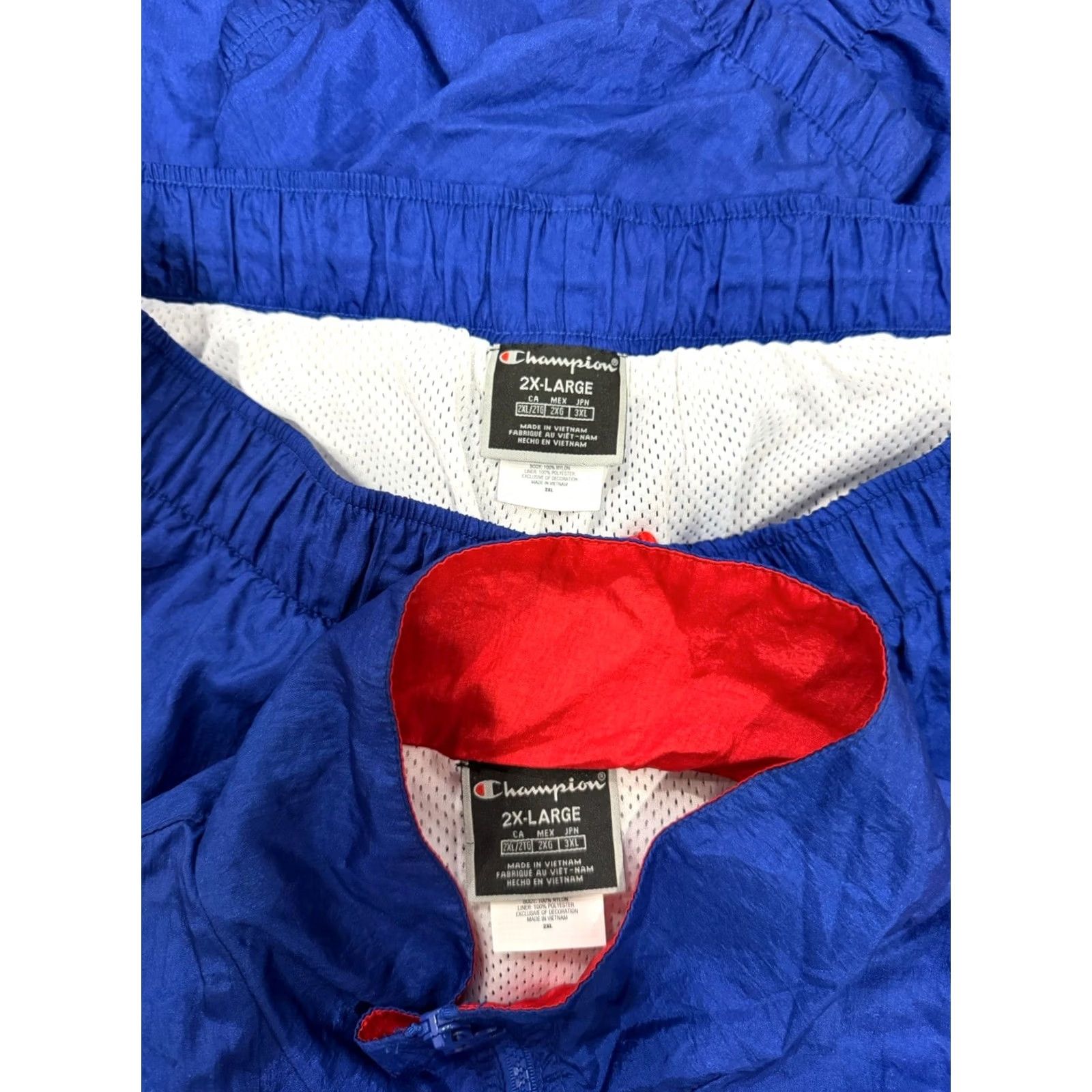 Champion VINTAGE DREAM USA Champion Track Suit 2XL Jacket Pants Blue Men Size 48R - 3 Thumbnail