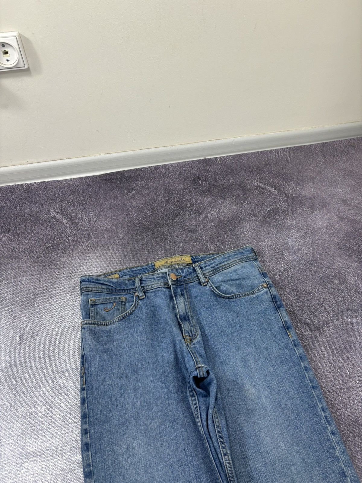 Jacob Cohen Jacob Cohen Limited Edition Men’s Italian Blue Denim Jeans Size US 32 / EU 48 - 9 Thumbnail