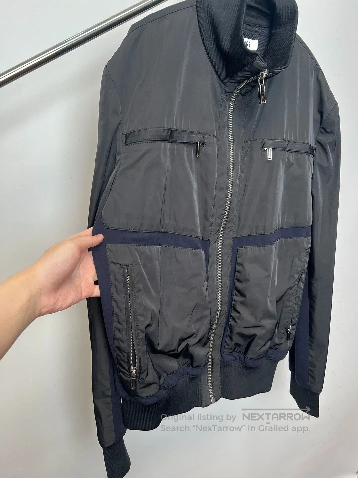 Other Dirk Bikkembergs Color-Blocked Nylon Jacket. Size US L / EU 52-54 / 3 - 4 Thumbnail