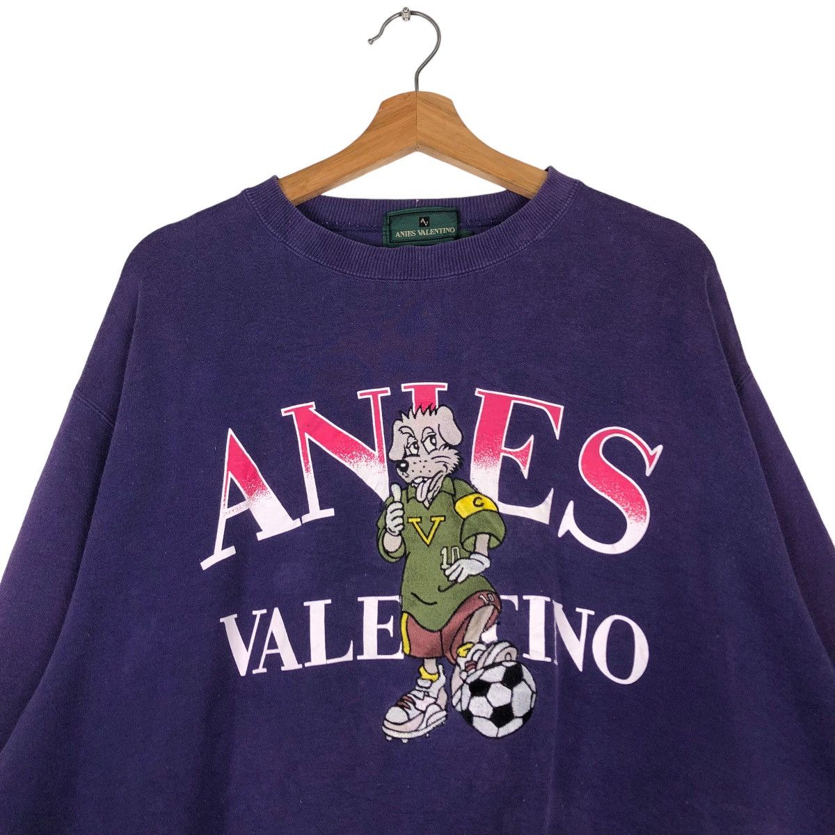 Japanese Brand 🔥Vintage Anies Valentino Sweatshirt Crewneck Cartoon Big Size US L / EU 52-54 / 3 - 3 Thumbnail