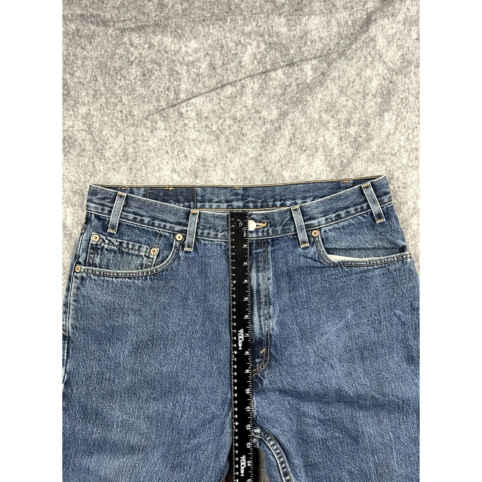 Levi's VINTAGE Levi's 505 Jeans Men Regular Fit Straight Leg Denim Size 36x34 Blue Size US 36 / EU 52 - 6 Thumbnail