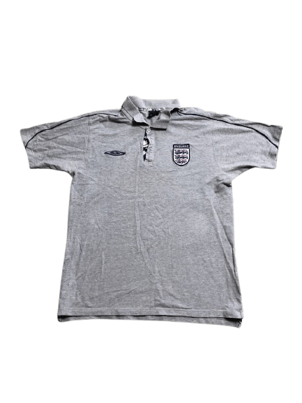 Umbro Vintage Umbro Gray Classic Fit Polo Size XL Size US XL / EU 56 / 4 - 1 Thumbnail