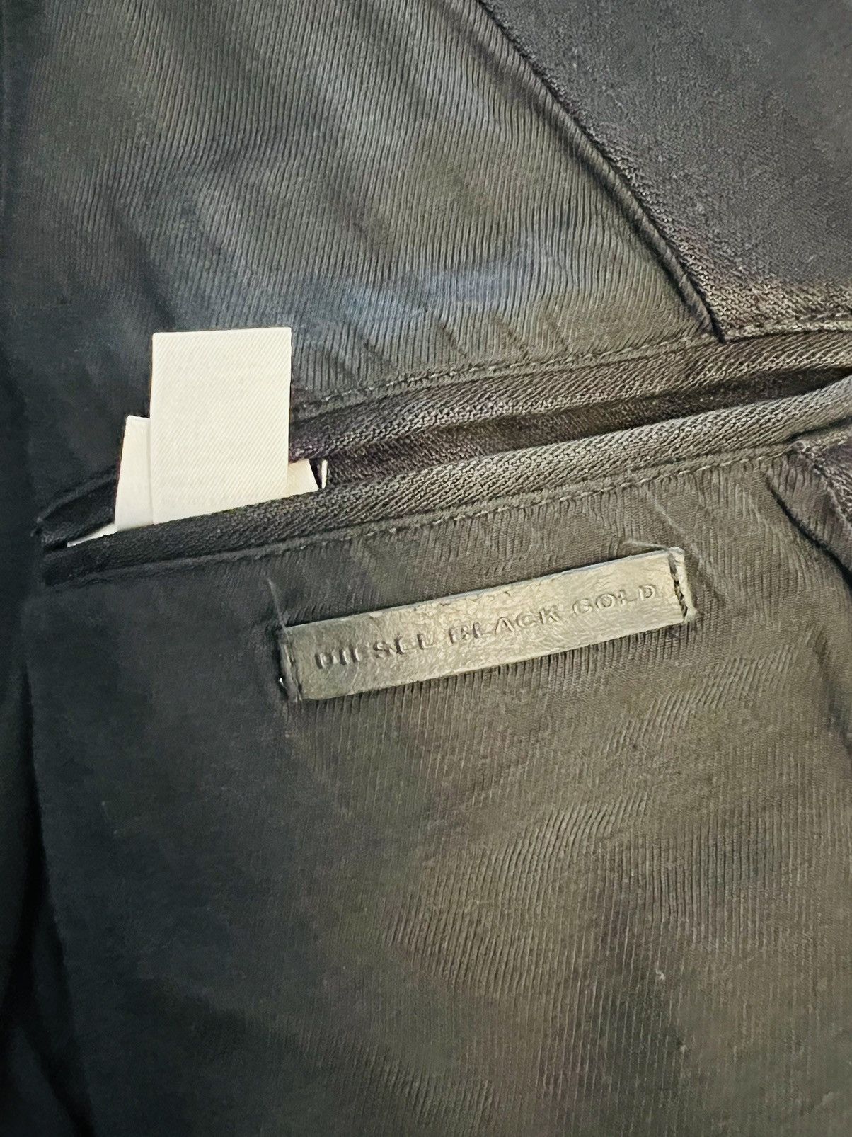 Diesel Black Gold Diesel black cotton/polyester jacket Size US M / EU 48-50 / 2 - 4 Thumbnail