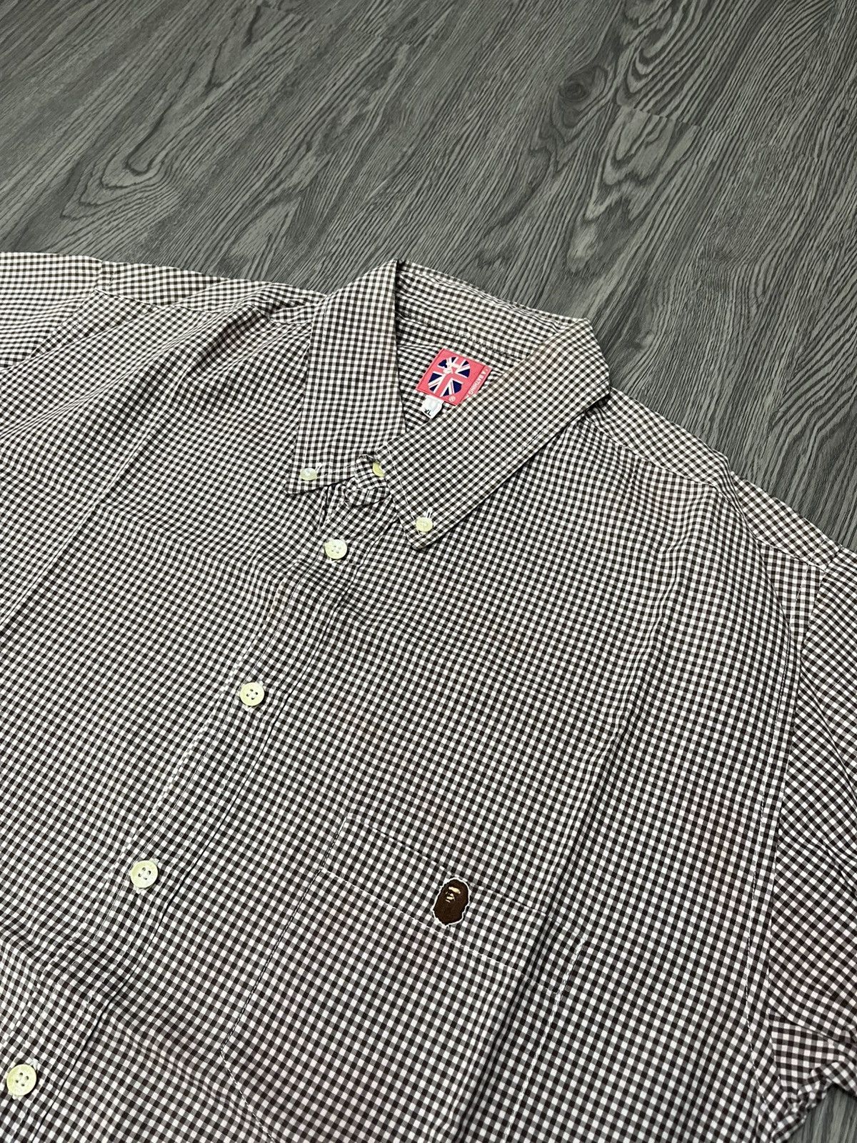 Bape A Bathing Ape (BAPE) Short Shirt Size US XL / EU 56 / 4 - 2 Thumbnail
