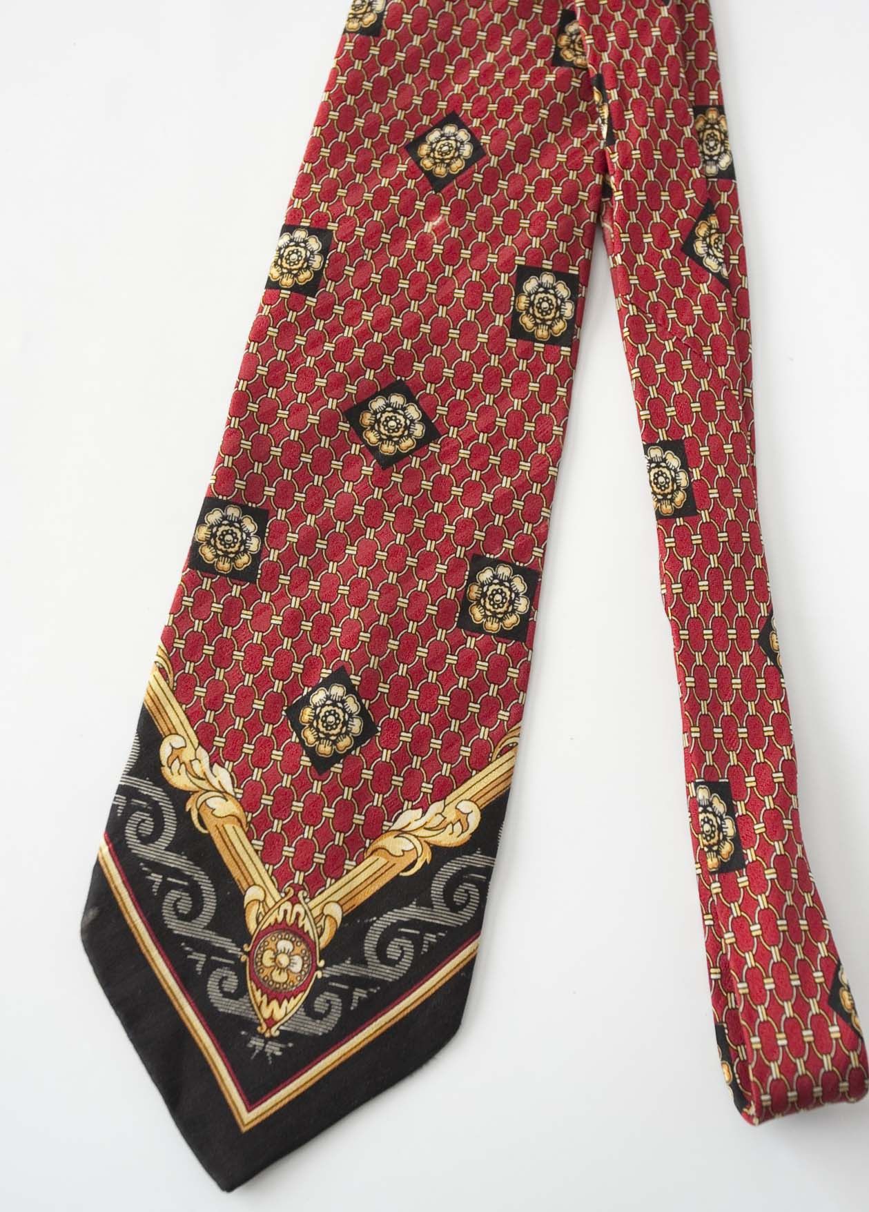 Other Luigi Bottinelli Tie Baroque 100% Silk Made in Italy Size ONE SIZE - 1 Thumbnail