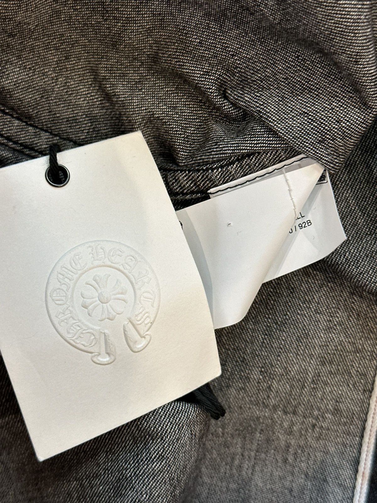 Chrome Hearts Chrome Hearts Long sleeve black denim shirt Size US S / EU 44-46 / 1 - 12 Thumbnail