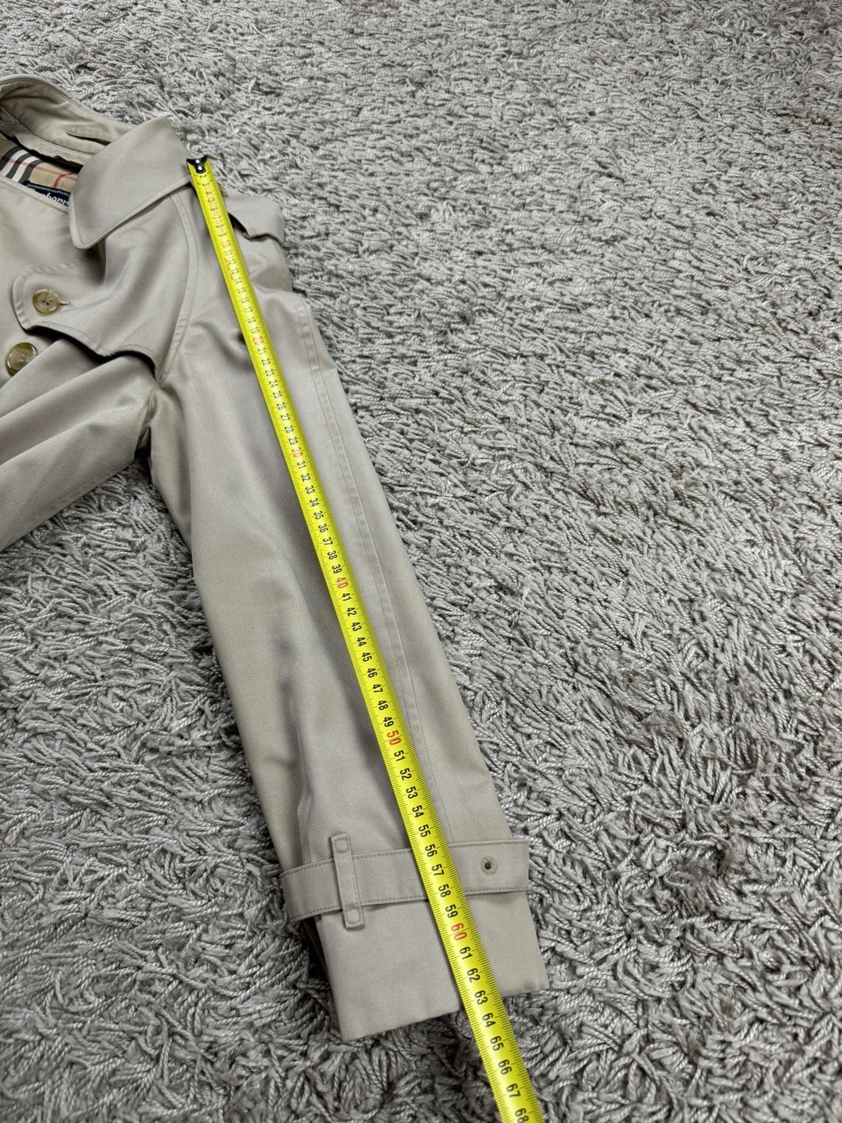 Burberry × Vintage Vintage trench coat Burberry original luxury streetwear item Size S / US 4 / IT 40 - 9 Thumbnail