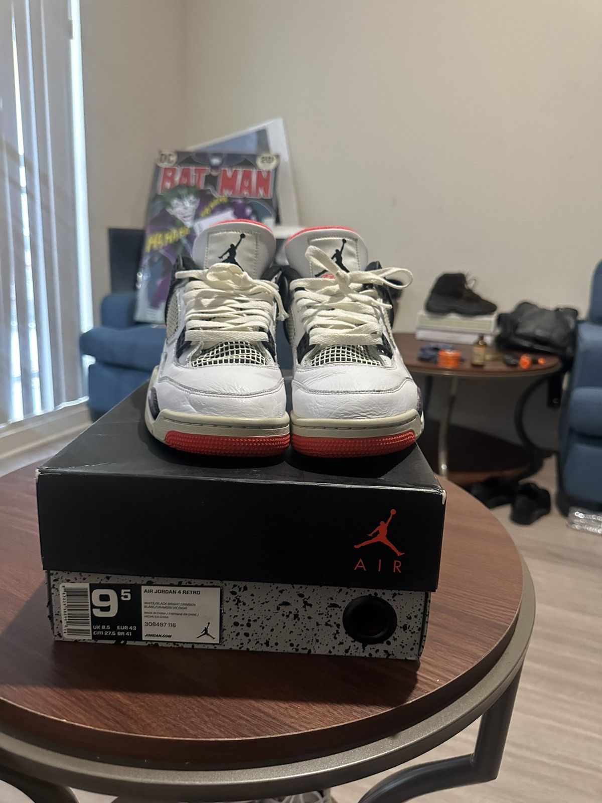 Jordan Brand × Nike Jordan 4 Flight Nostalgia Size US 9.5 / EU 42-43 - 11 Thumbnail
