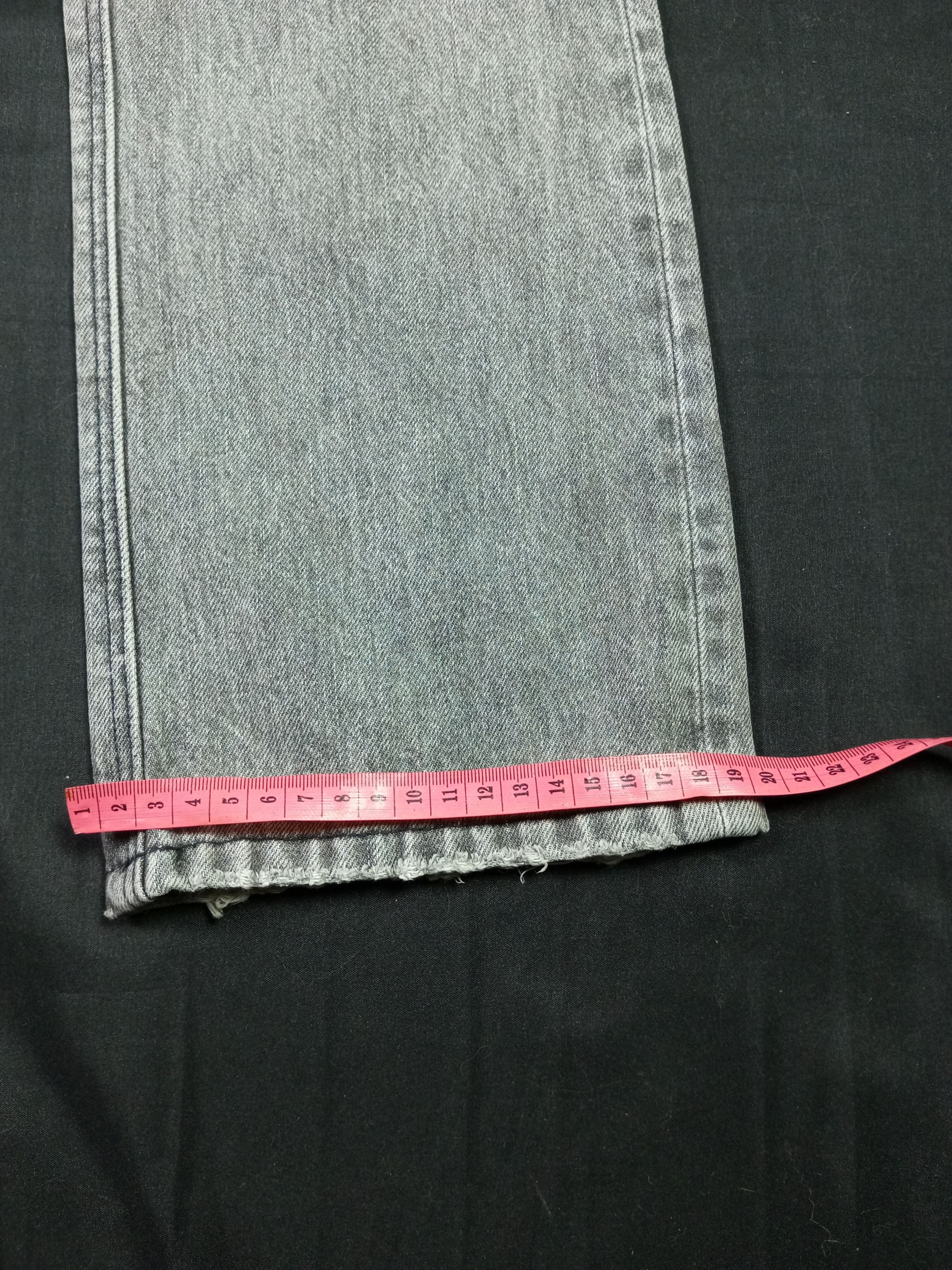 Ksubi Ksubi Grey Denim Distressed Jeans Size US 30 / EU 46 - 11 Thumbnail