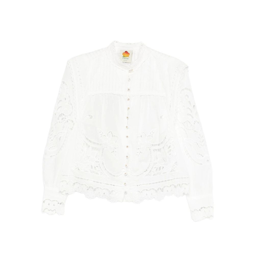 Farm Rio Farm Rio WHITE Tops - Blouses Size S / US 4 / IT 40 - 1 Thumbnail