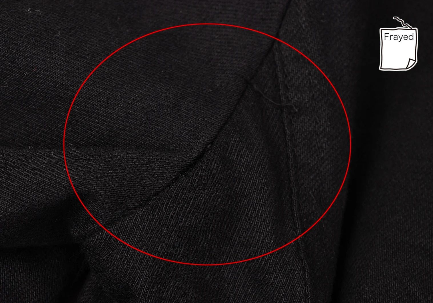 Junya Watanabe Pocket Design Dyed Cotton Coat in Black, Size XS Size US XS / EU 42 / 0 - 13 Thumbnail