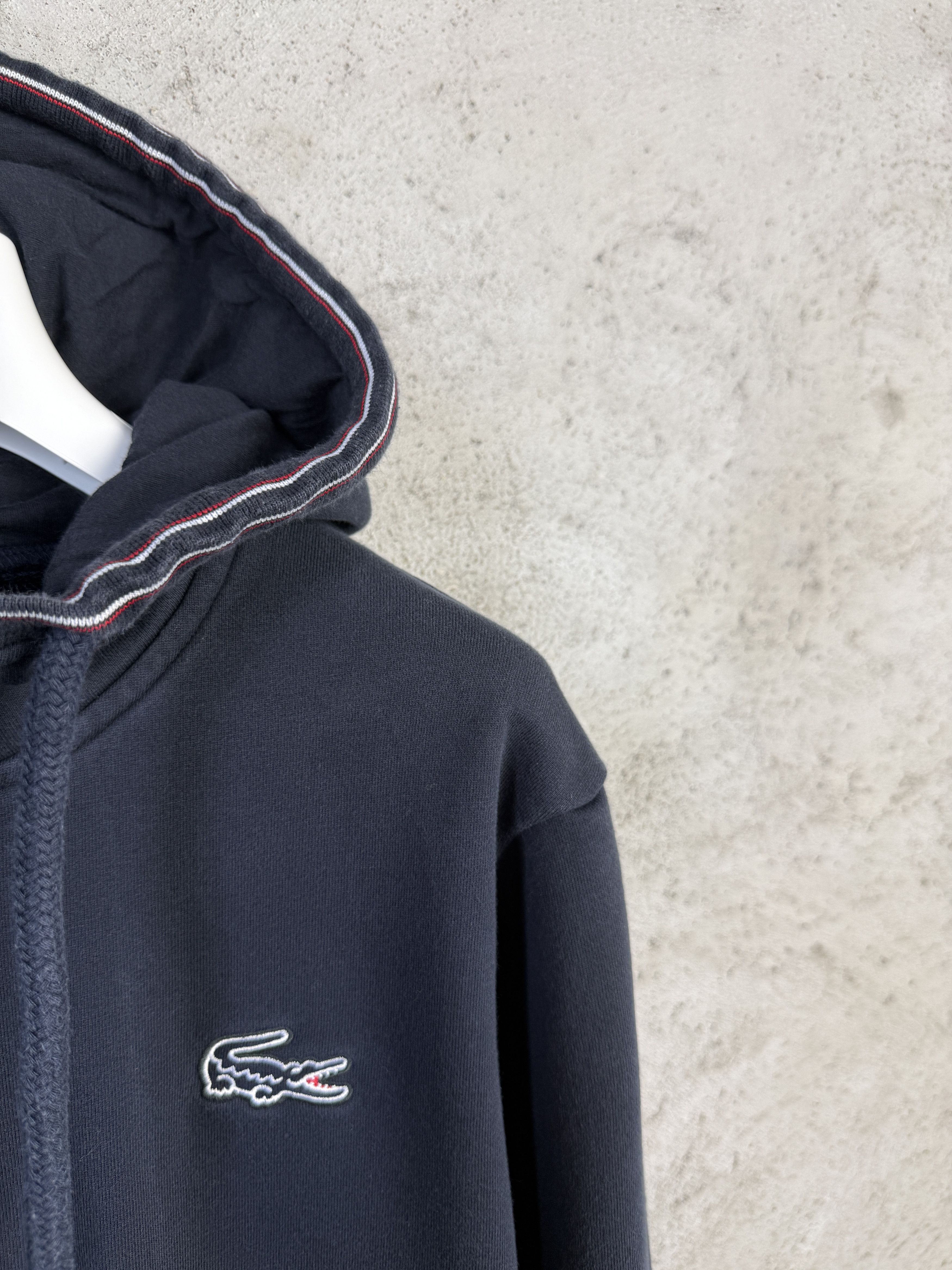 Lacoste Lacoste zip-up hoodie casual skate rap Size US M / EU 48-50 / 2 - 2 Thumbnail