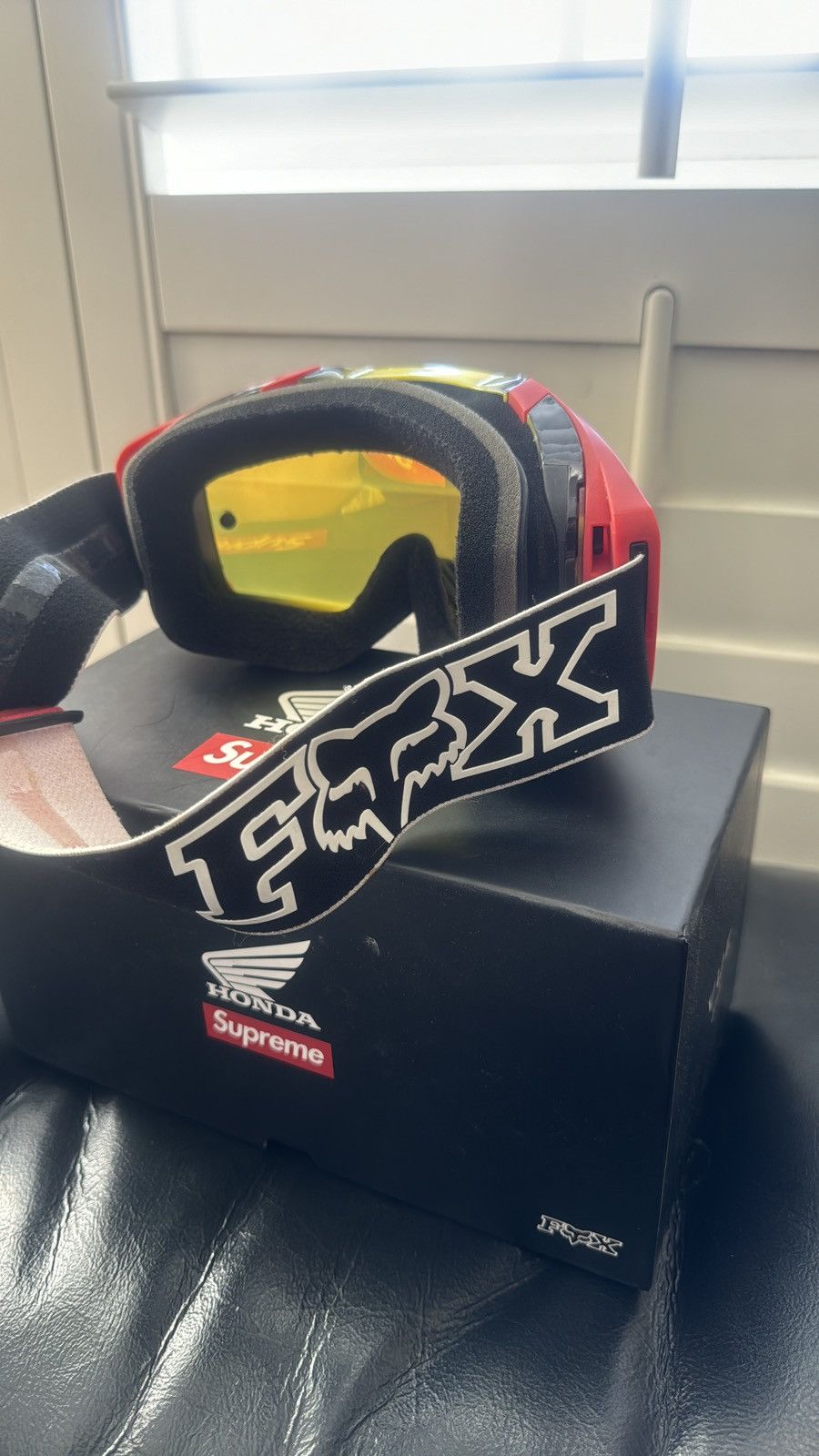 Fox Racing × Honda × Supreme Supreme fox goggles Size ONE SIZE - 5 Thumbnail
