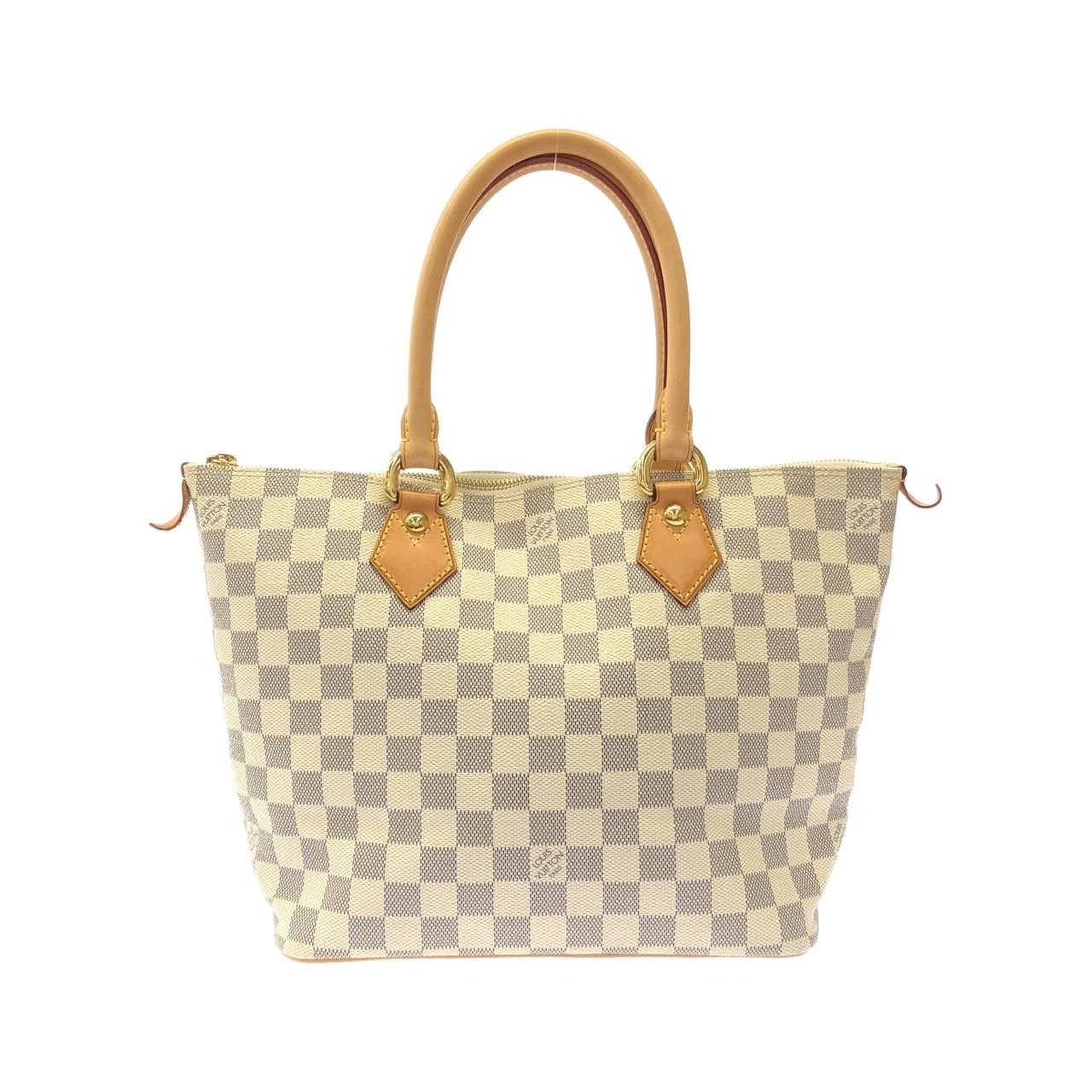 Louis Vuitton Louis Vuitton Louis Vuitton Saleya Damier Azur Tote Bag Textile Tote Bag N51186 DUTY FREE for USA Size ONE SIZE - 1 Thumbnail