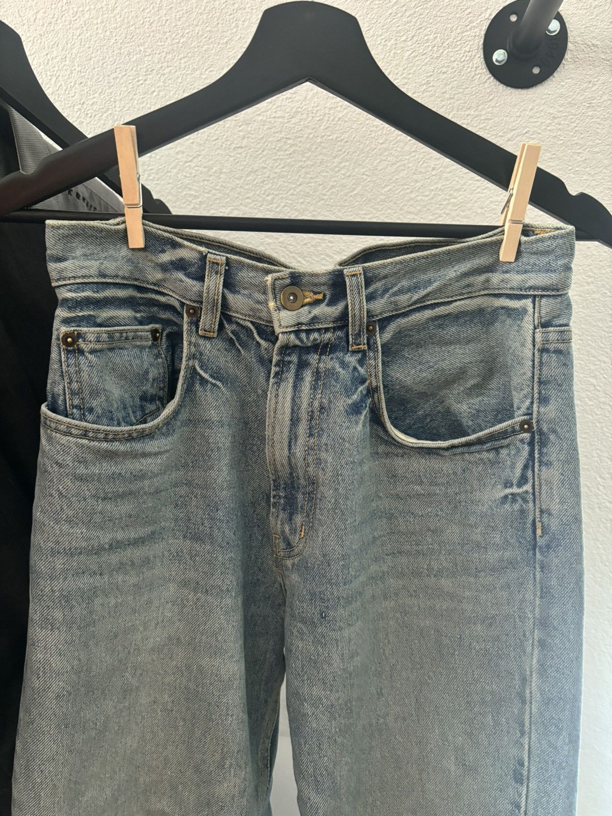 Bare Knuckles Bare Knuckles light wash denim Size US 28 / EU 44 - 2 Thumbnail