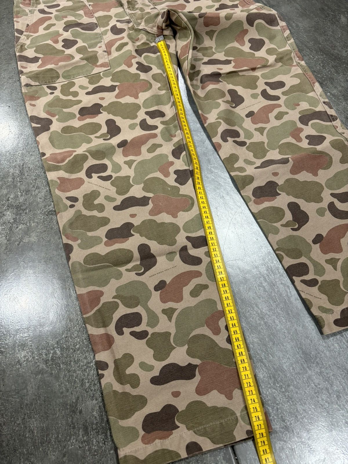 Wood Wood Tan Camo Carpenter Pant Size US 32 / EU 48 - 6 Thumbnail