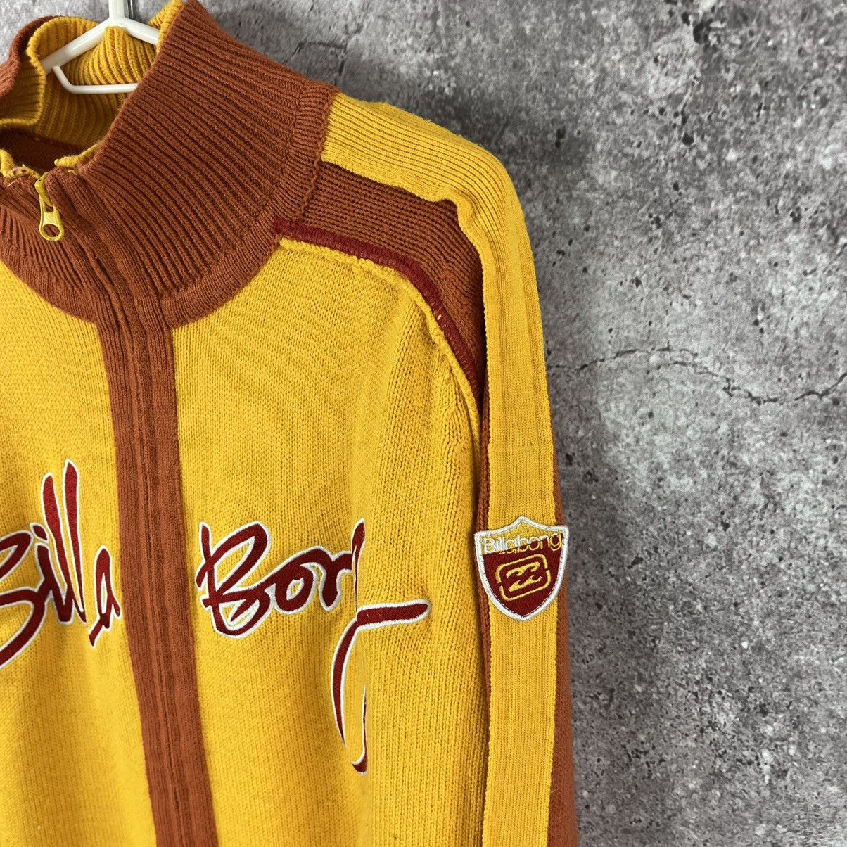 Billabong Vtg 90’s Billabong Wool Zip Sweater Knit Embroidery Big Logo Size US XL / EU 56 / 4 - 8 Thumbnail