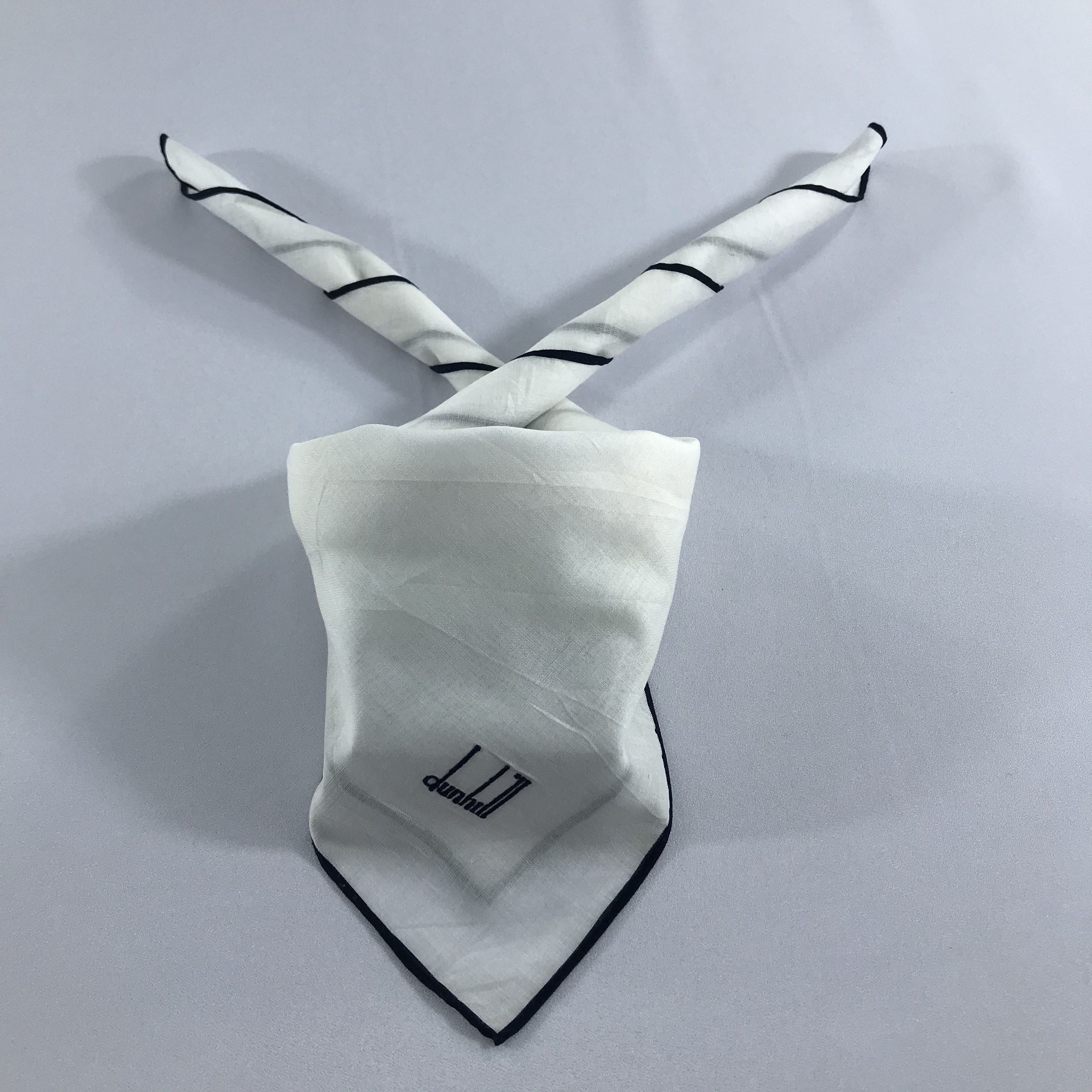 Alfred Dunhill Dunhill Handkerchief Neckerchief Bandana H1177 Size ONE SIZE - 1 Thumbnail