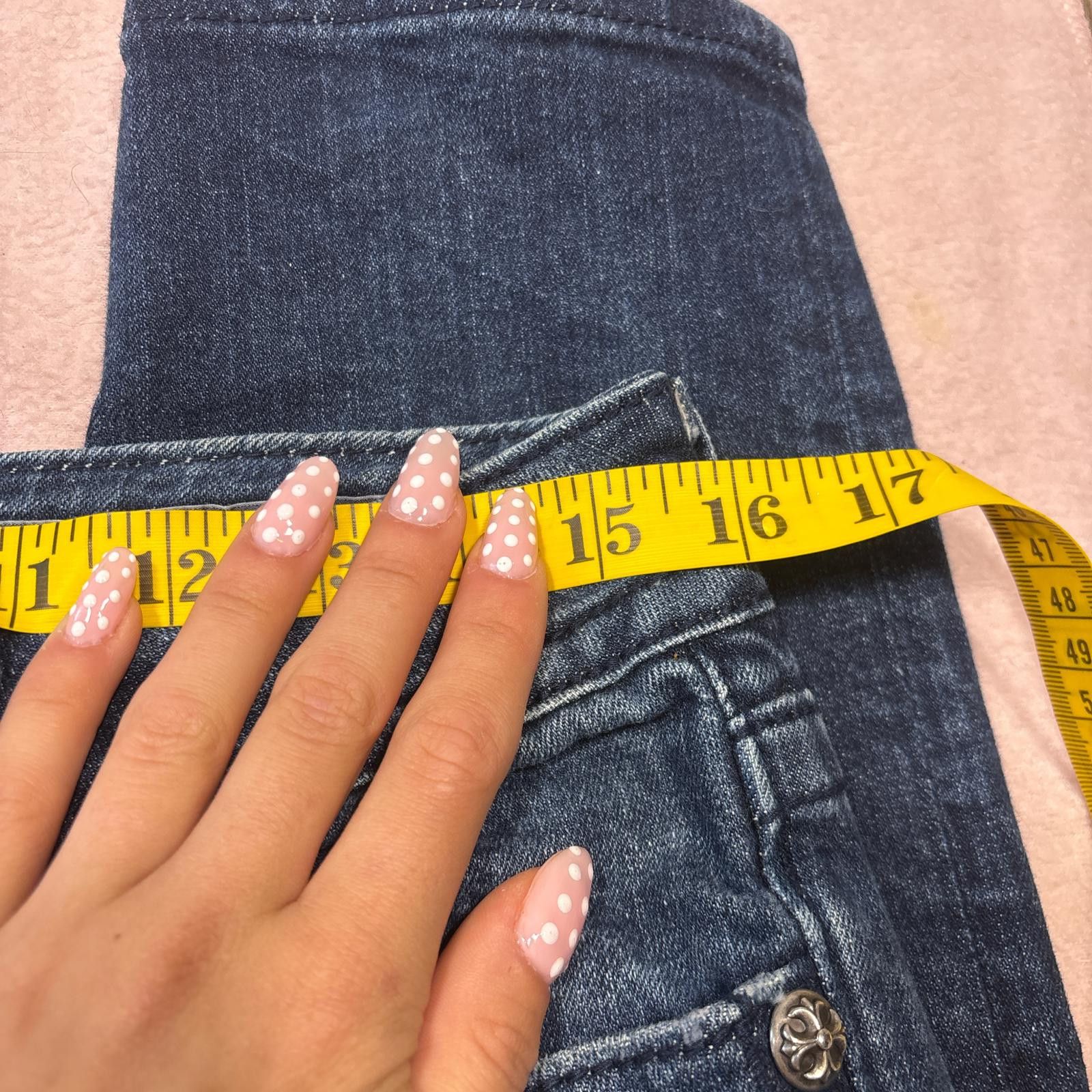 Other y2k miss me skinny wing jeans Size 29" - 4 Thumbnail