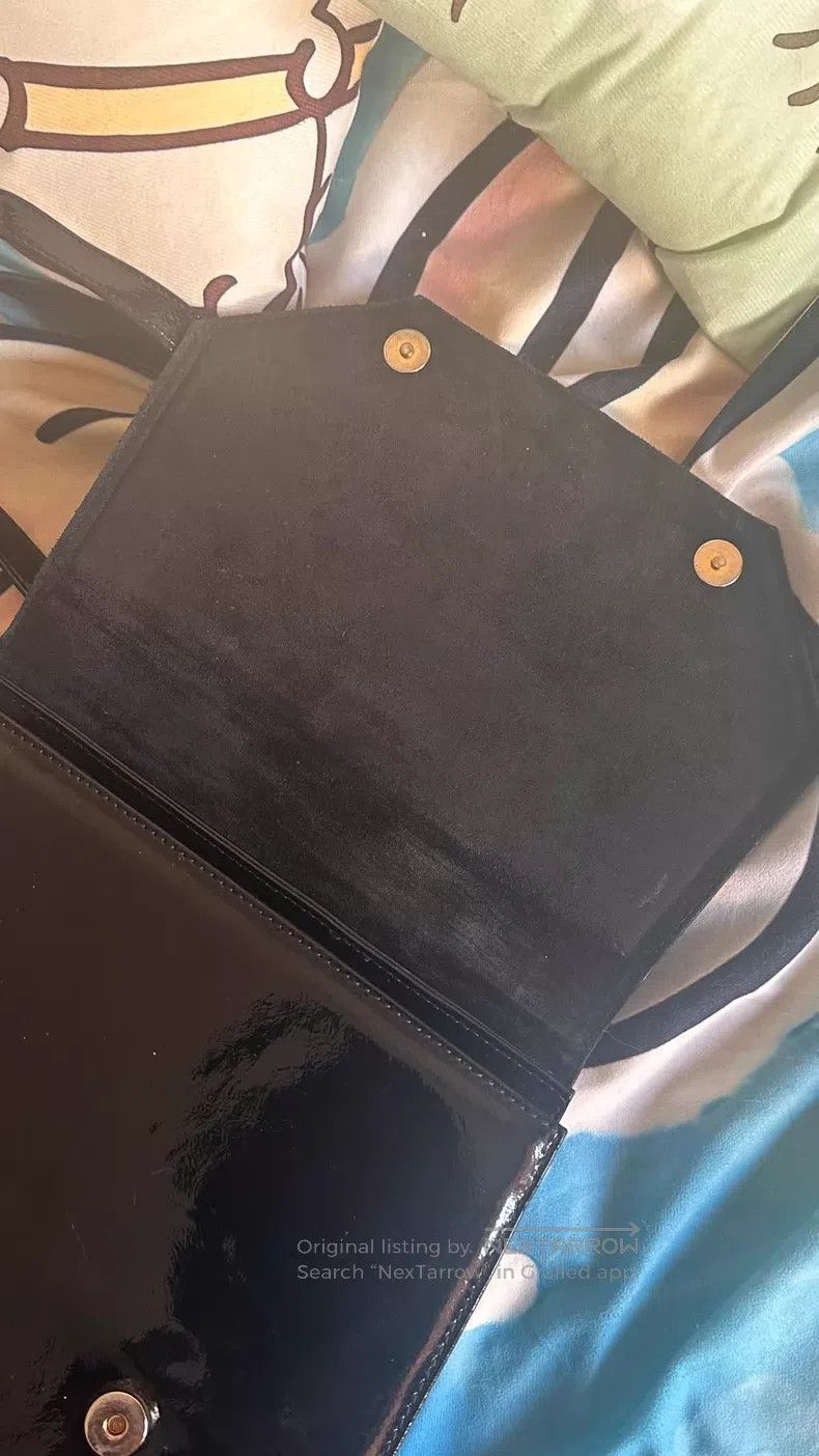 Vivienne Westwood Vivienne Westwood size os Large Logo Trapezoid Bag, Patent Size ONE SIZE - 5 Thumbnail