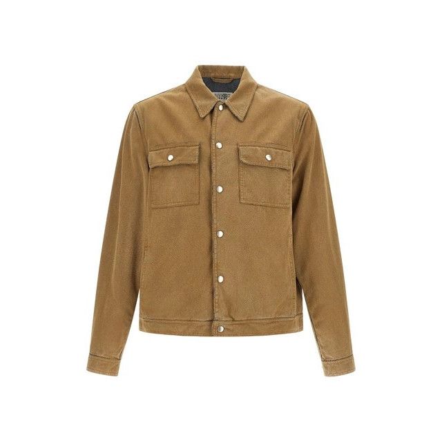 MM6 MAISON MARGIELA Beige Trucker Jacket New & Authentic (Me