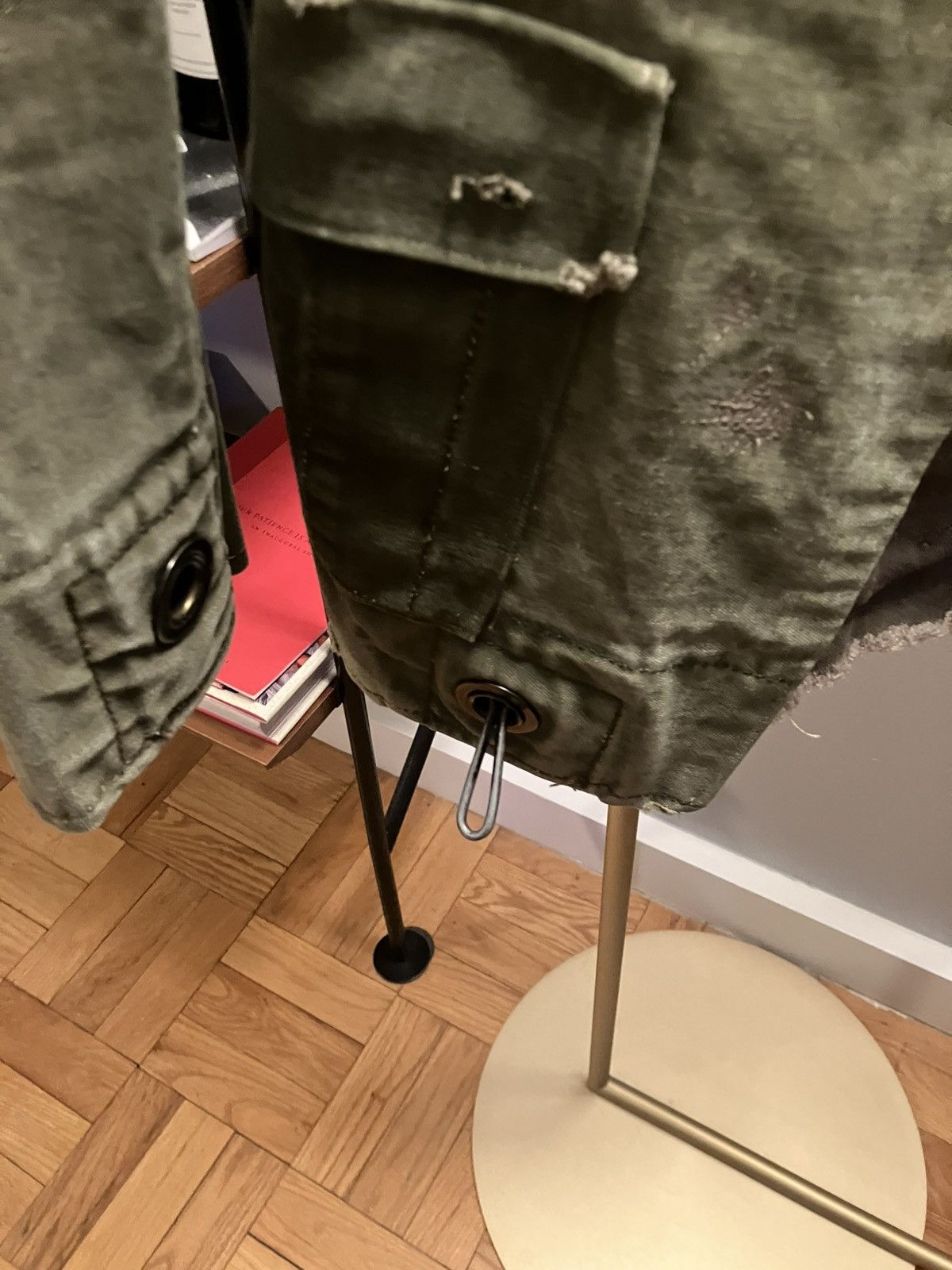 Greg Lauren Greg Lauren Vintage Military Tent Jacket Size 48R - 5 Thumbnail