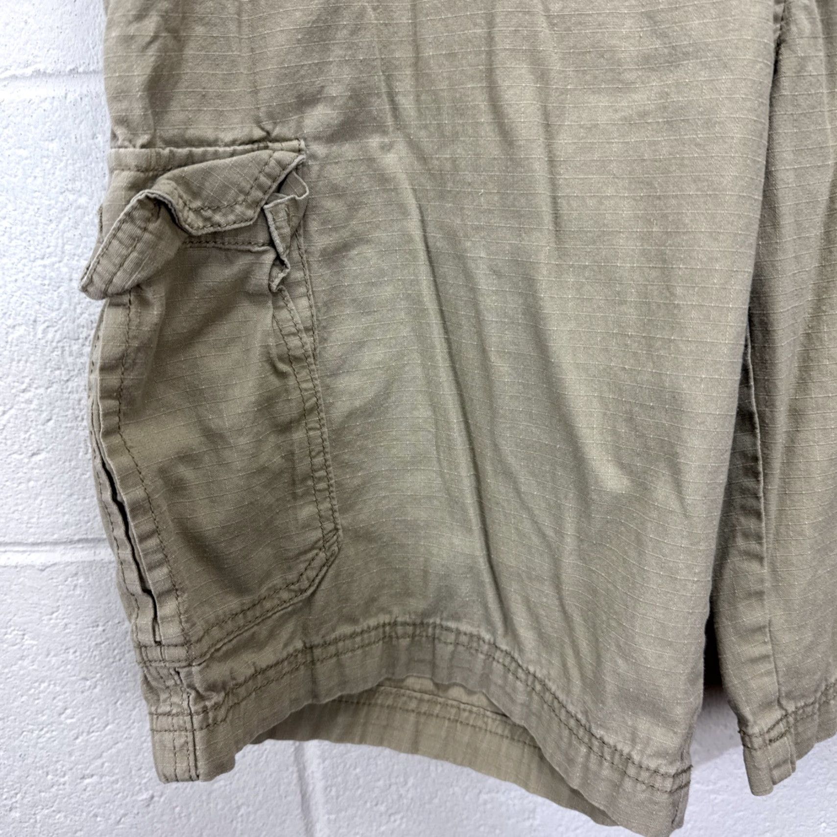 Vintage VINTAGE Wearfirst Mens Cargo Shorts Sz 34 Lightweight Microfiber Casual Outdoor Hiking Utility Beige Men Size US 34 / EU 50 - 3 Thumbnail