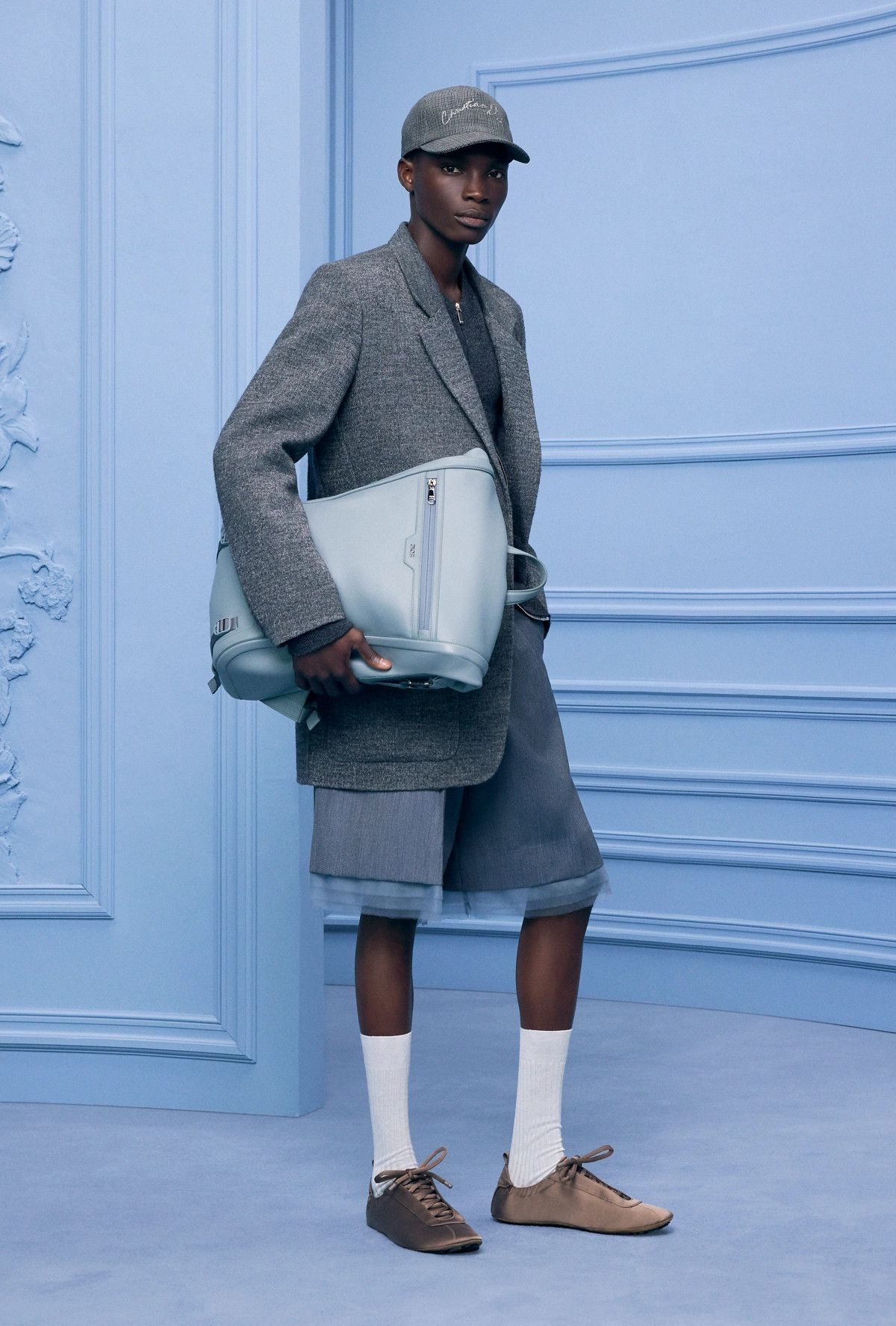 Dior o1bcso1str0126 Size:OS/Basball Cap in Grey Size ONE SIZE - 7 Thumbnail