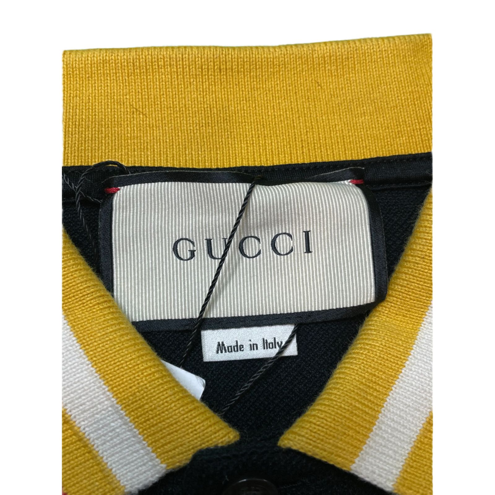 Gucci Gucci Bee Black & Yellow Polo Size US M / EU 48-50 / 2 - 3 Thumbnail